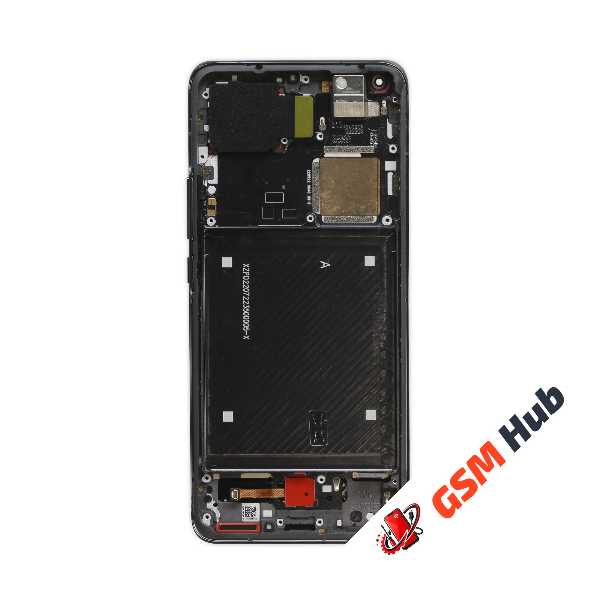 Дисплей Xiaomi Mi 11 Ultra (M2102K1G) (Оригинал) (В рамке) (Черный) KRYON