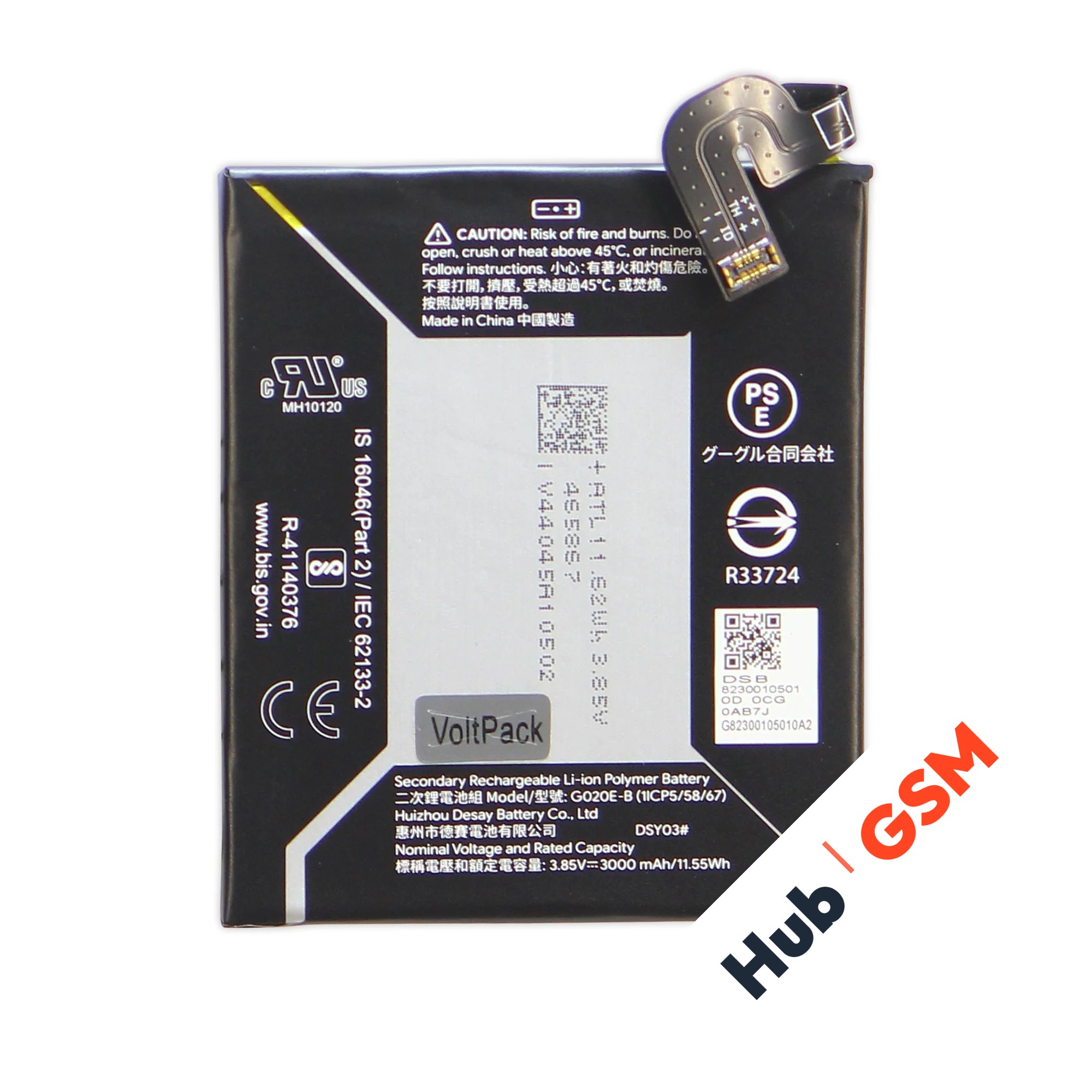 Аккумулятор Google Pixel 3A 3000mAh VoltPack