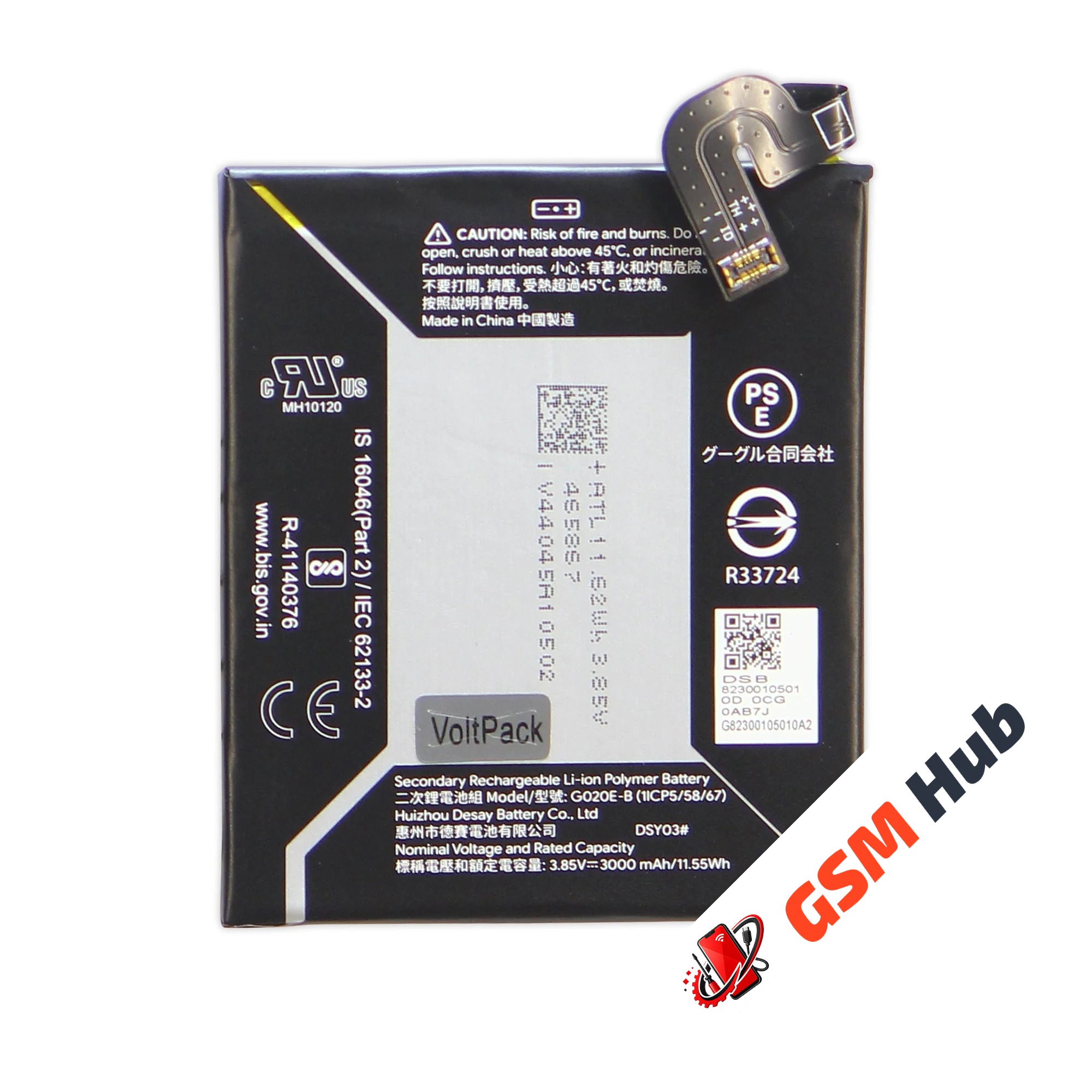 Аккумулятор Google Pixel 3A 3000mAh VoltPack