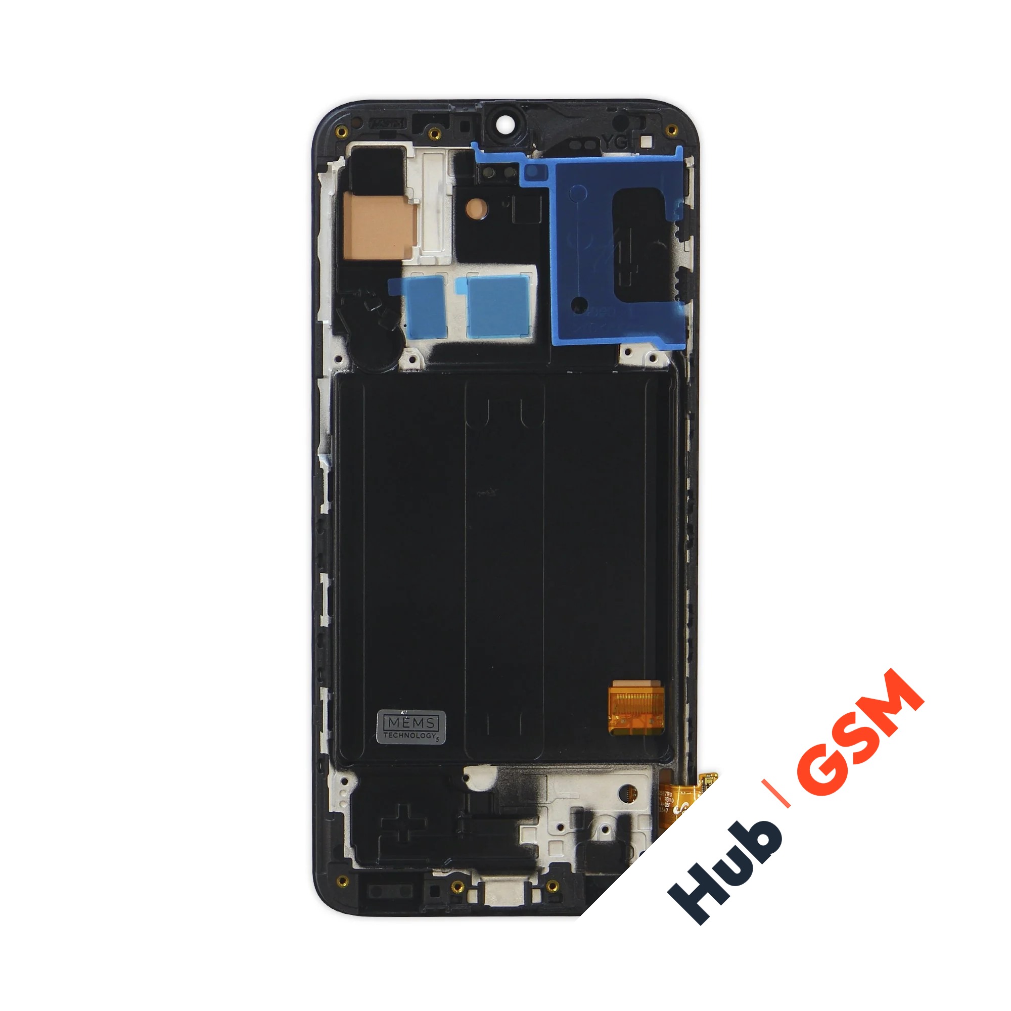 Дисплей Samsung Galaxy A40 (A405F) (Original REF) (В рамке) (Черный) Hub GSM