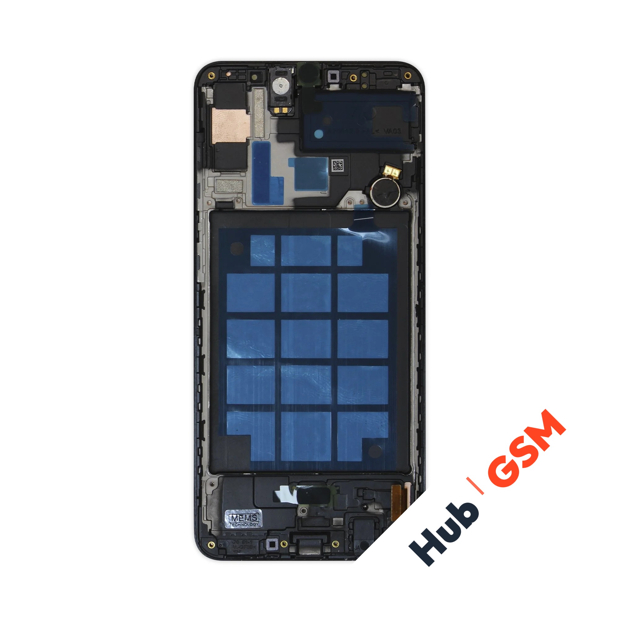 Дисплей Samsung Galaxy A70 (A705F) (Original REF) (В рамке) (Черный) Hub GSM