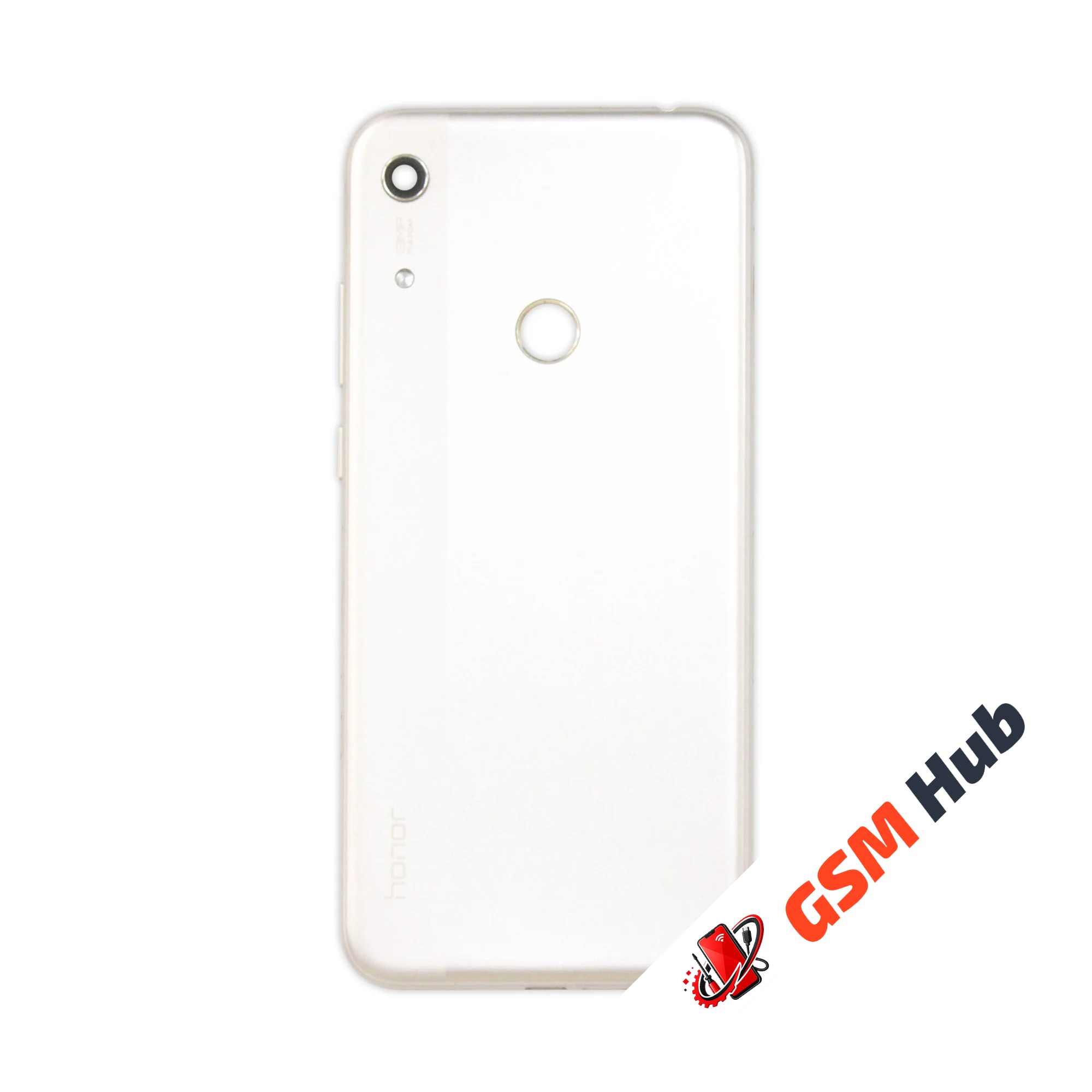 Задняя крышка Huawei Honor 8A / 8A Pro (JAT-LX1 / JAT-L41) (Золотой) (Со стеклом камеры) Premium