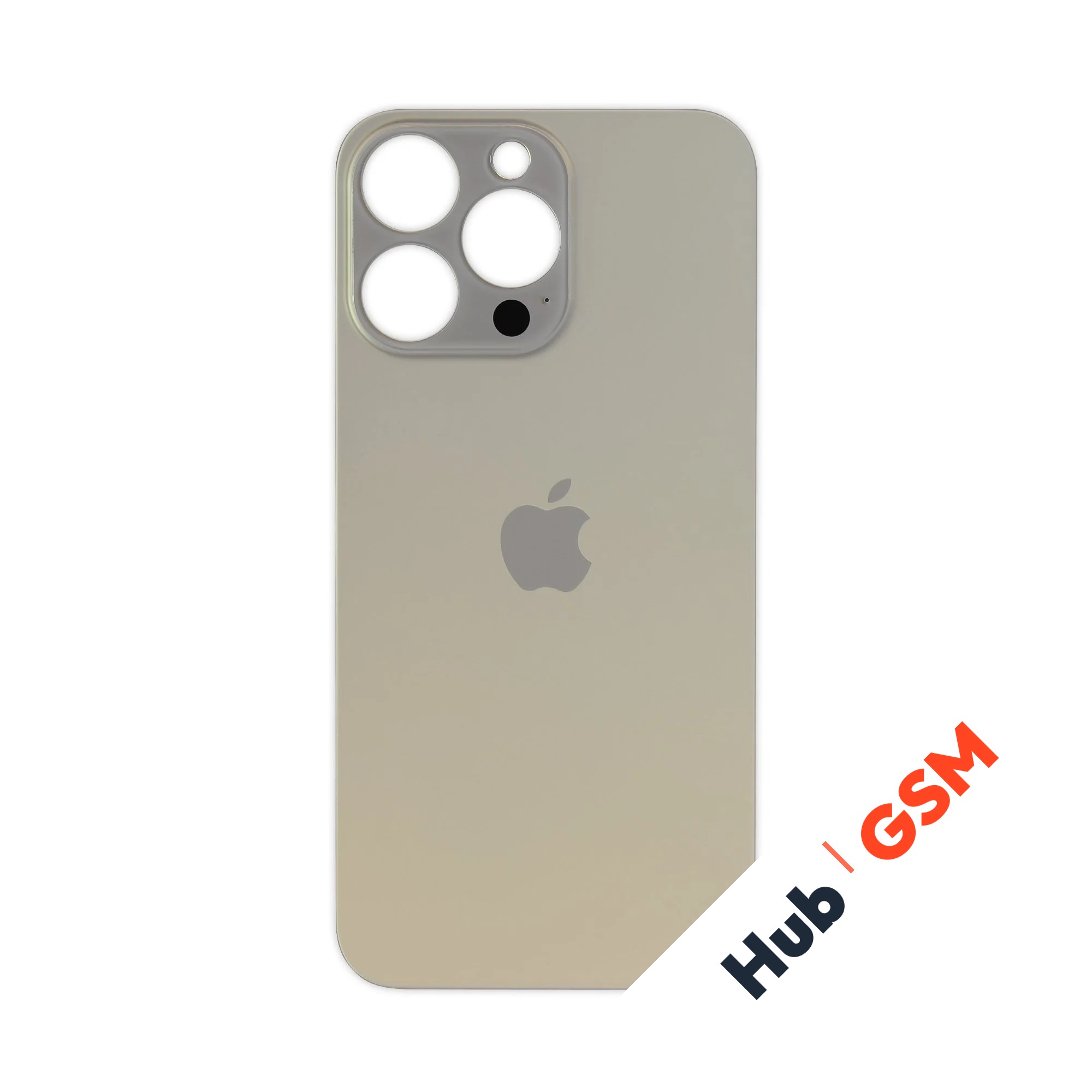 Задняя крышка (стекло) Широкий вырез iPhone 13 Pro (Gold)