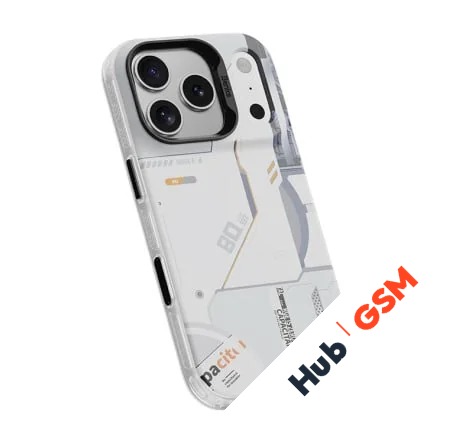Чехол Benks Dynamic Mecha MagSafe iPhone 17 Pro (White)