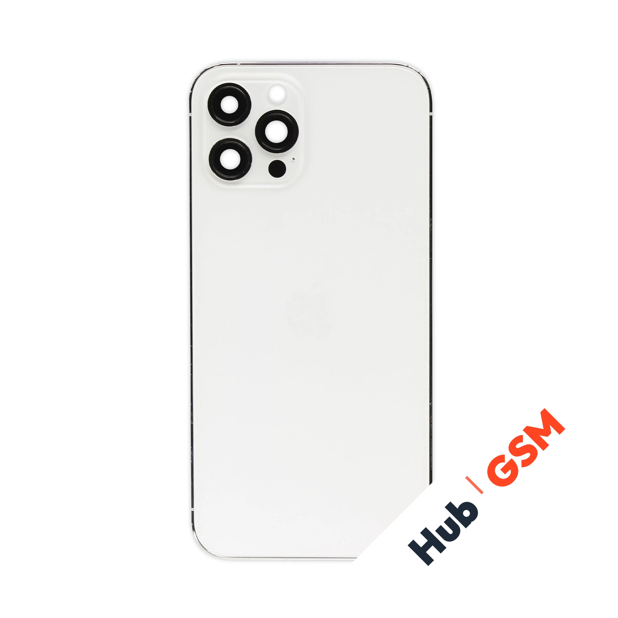 Корпус с кнопками iPhone 12 Pro Max Оригинал (Silver)