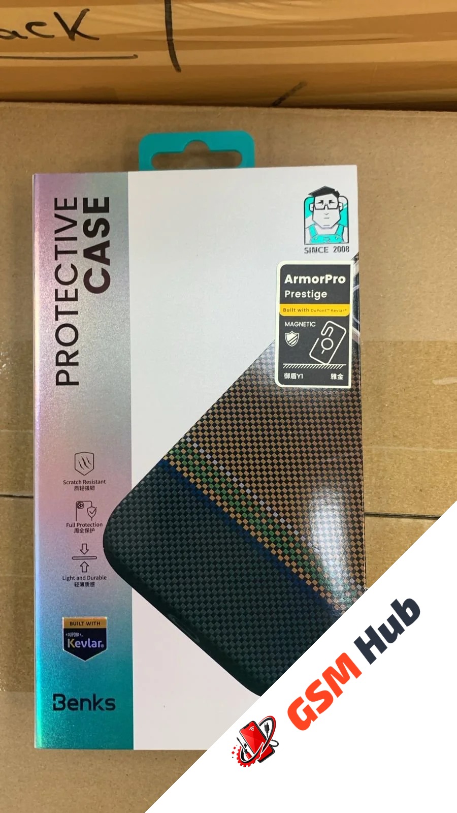 Чехол Benks ArmorPro Prestige MagSafe Case iPhone 16 Pro Max (Gold)