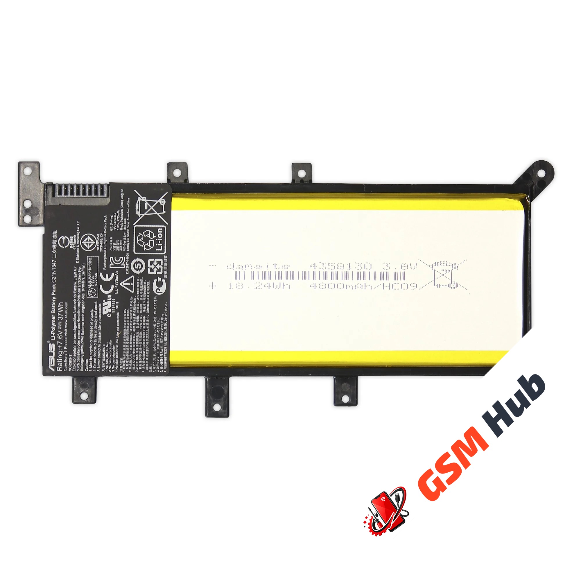 Аккумулятор Asus X555 / A555LD / A555LN / A555LP / F555L / F555LF / F555LD / F555LN / ... / X555MA /