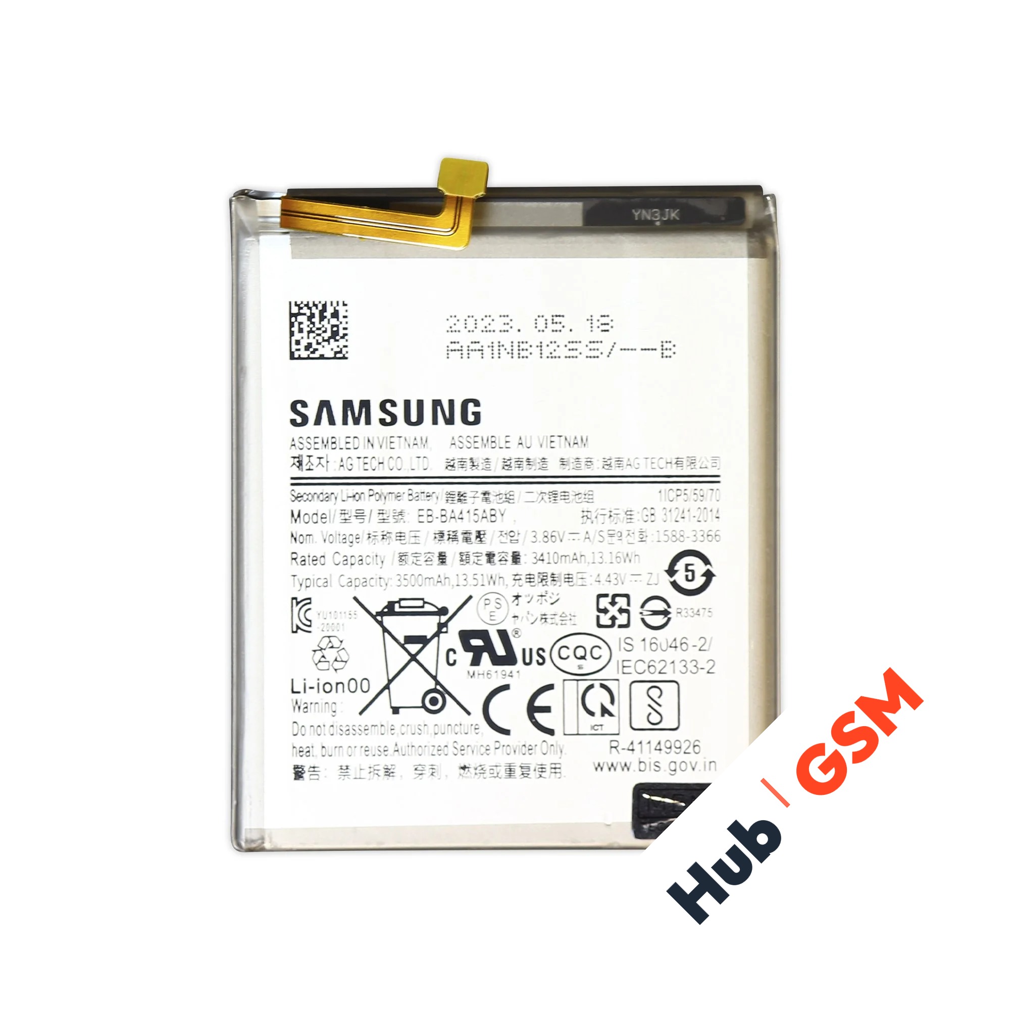 Аккумулятор Samsung Galaxy A41 (SM-A415F) EB-BA415ABY 3410mAh VoltPack