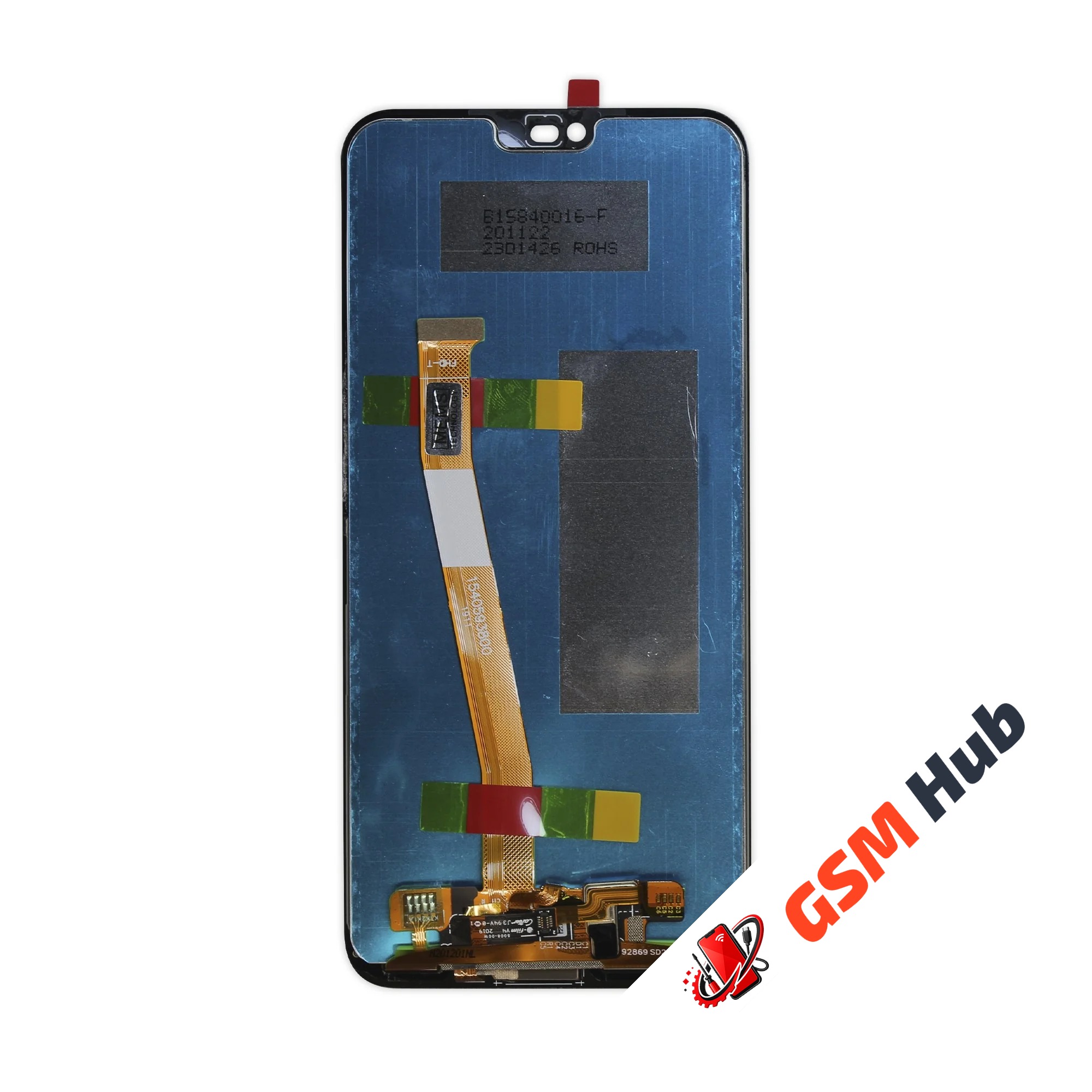 Дисплей Huawei Honor 10 (COL-L29) (Оригинал) (со сканером отпечатка пальцев ) (Черный) KRYON