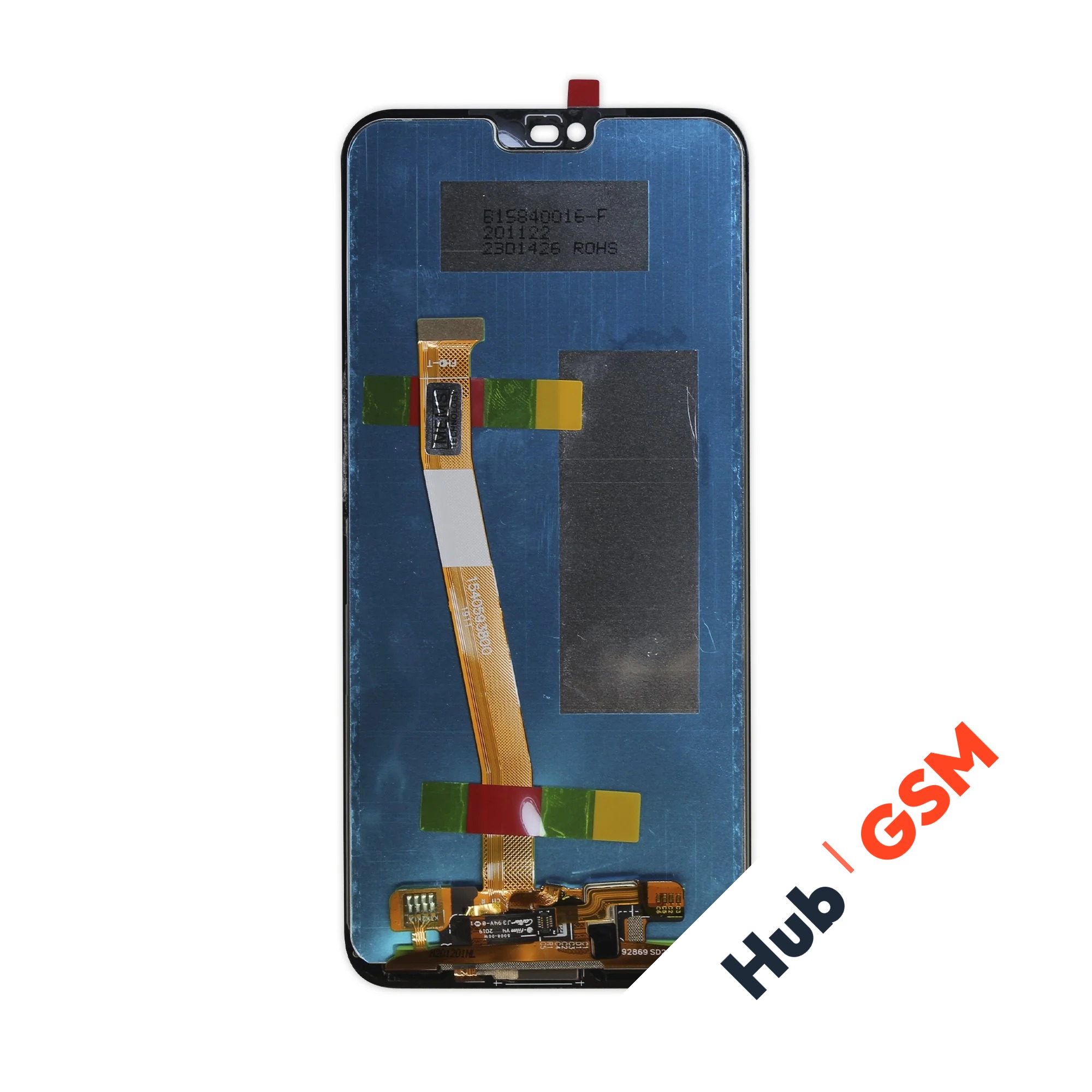 Дисплей Huawei Honor 10 (COL-L29) (Оригинал) (со сканером отпечатка пальцев ) (Черный) Hub GSM