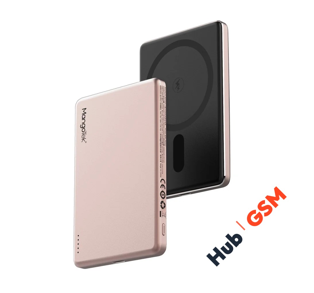 Внешний аккумулятор MangoTek MagSafe MGP01 (5000mAh) (Rose Gold)