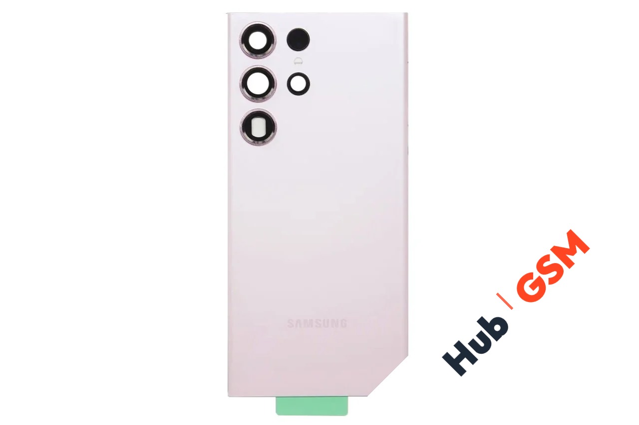 Задняя крышка Samsung Galaxy S23 Ultra (S918) (Фиолетовый) (Со стеклом камеры) Premium