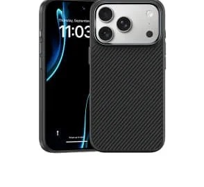 Чехол Benks ArmorPro Case (600D) Kevlar iPhone 17 Pro (Camera button) (Black)