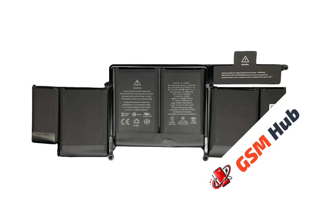 Аккумулятор A1493 / A1582 MacBook Pro Retina 13 A1502 (Late 2013-Mid 2015)