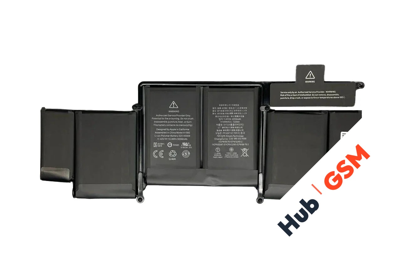 Аккумулятор A1493 / A1582 MacBook Pro Retina 13 A1502 (Late 2013-Mid 2015)