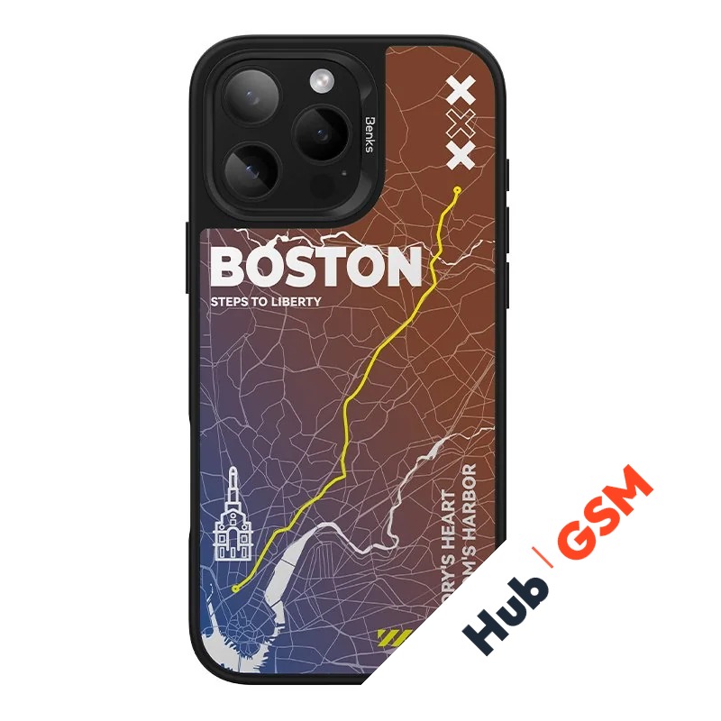 Чехол Benks Dynamic City iPhone 16 Pro (Boston)