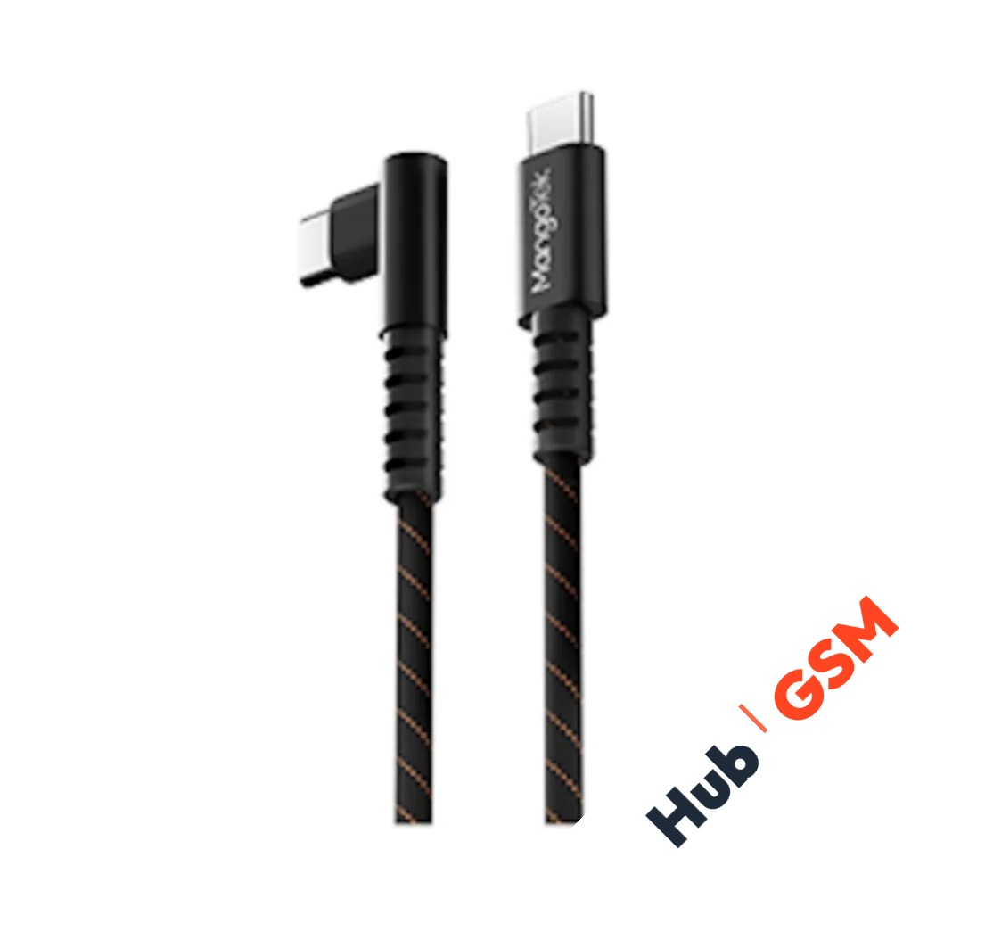 Кабель MangoTek MCC10E (USB-C / USB-C) (240W) (1,5м) (Black)