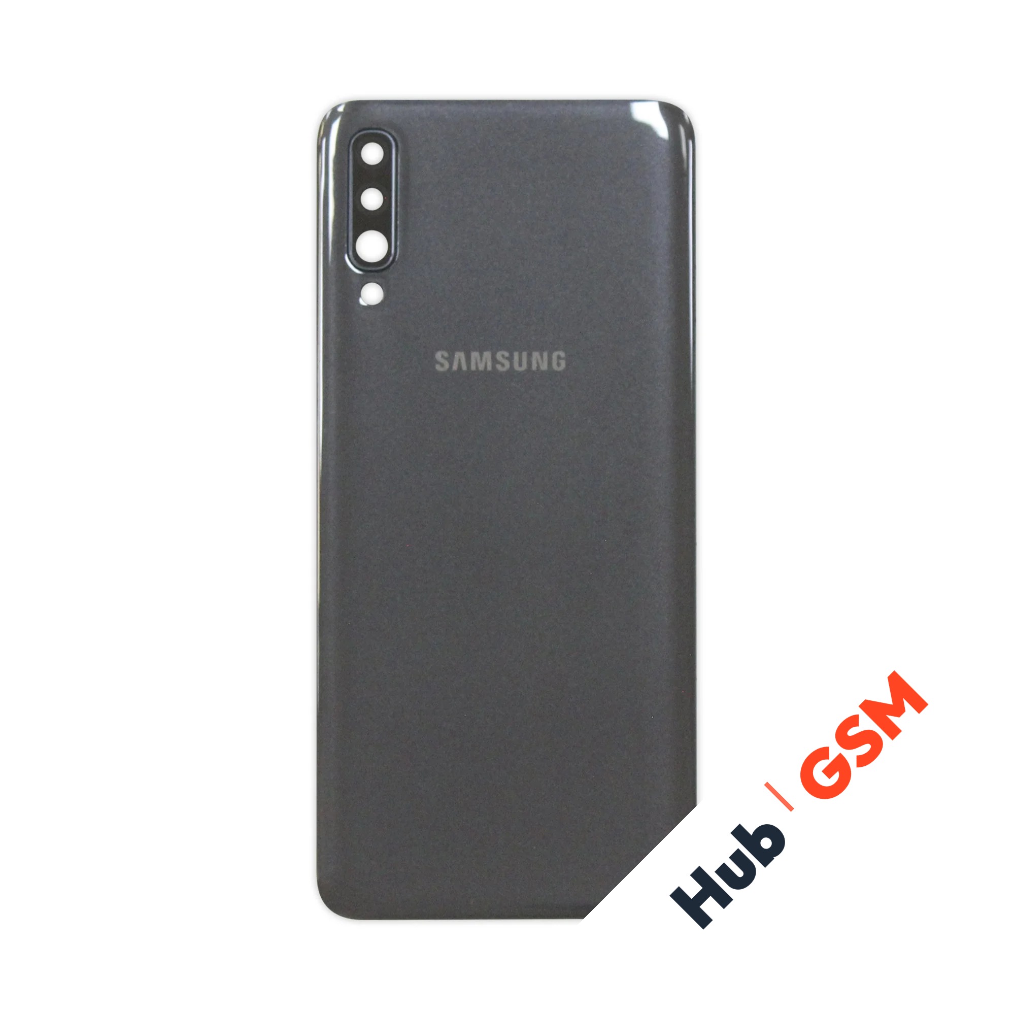 Задняя крышка Samsung Galaxy A70 (A705F) (Черный) (Со стеклом камеры) Premium