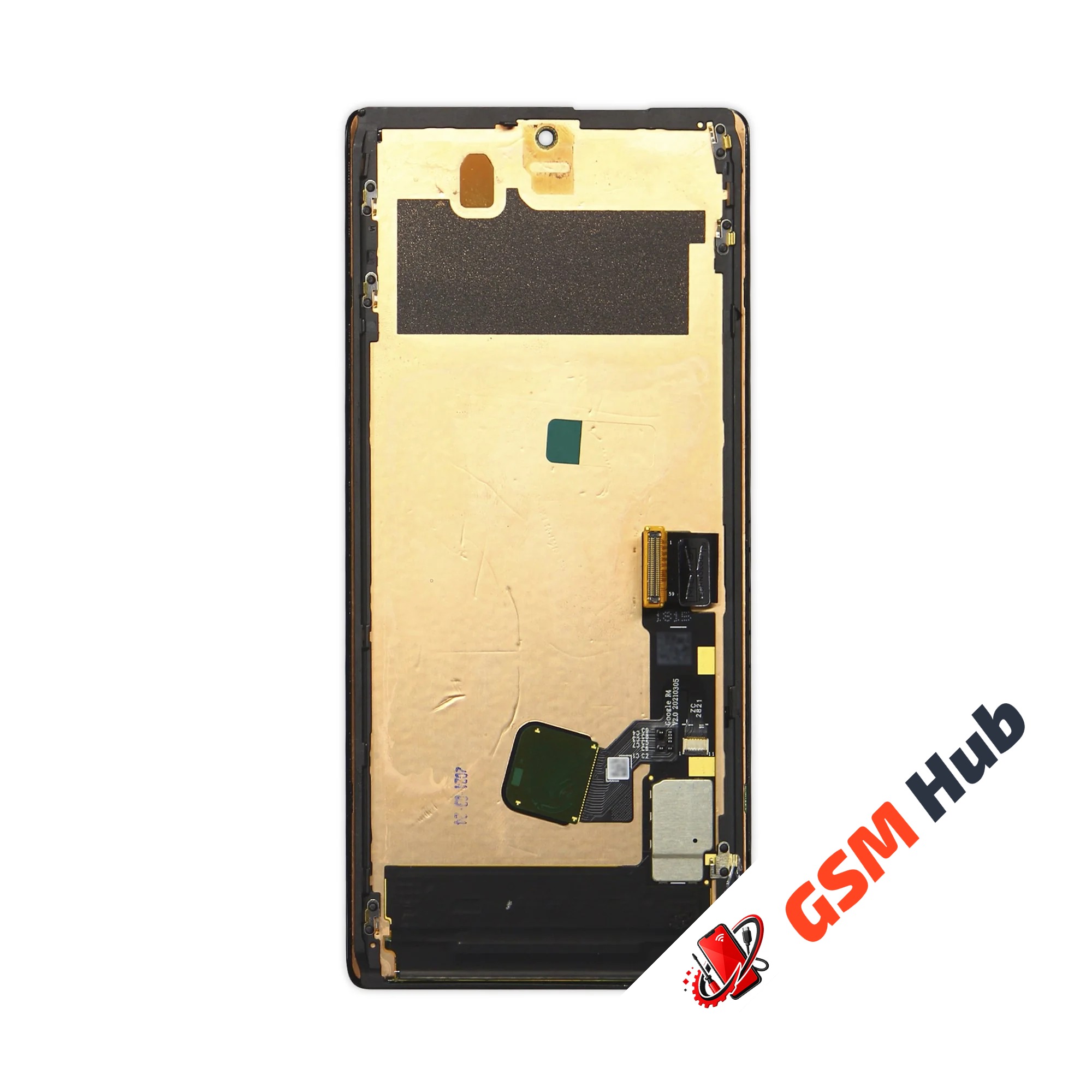 Дисплей Google Pixel 6 Pro Оригинал В рамке (Черный)