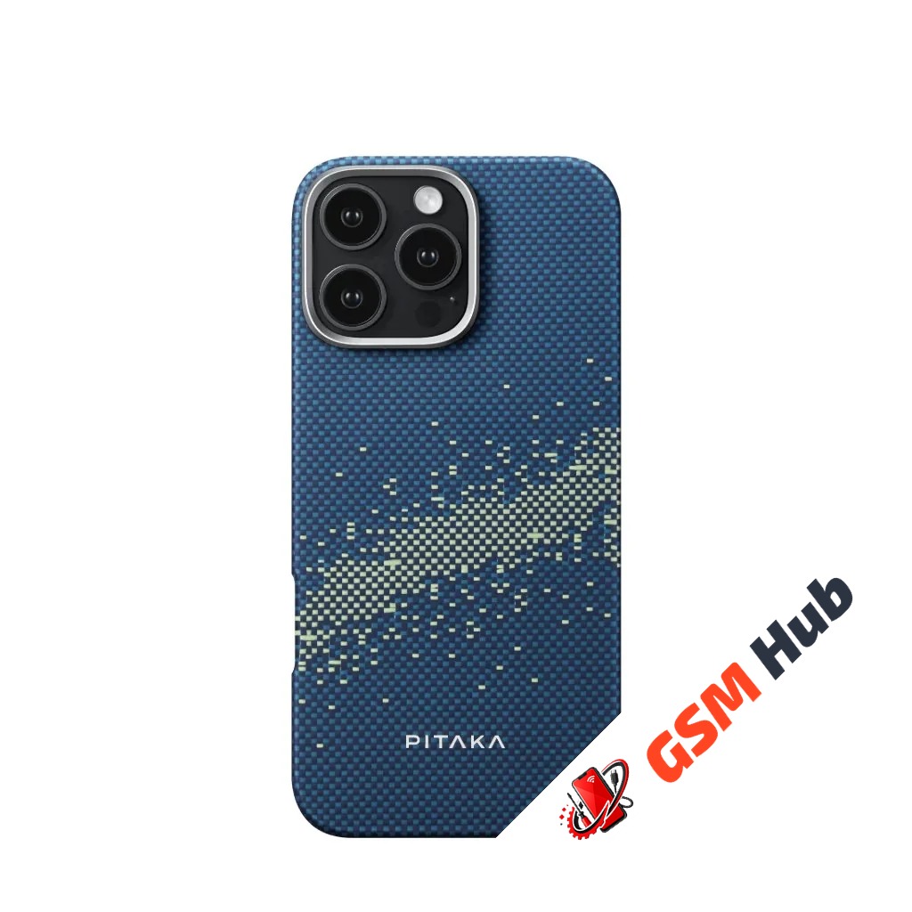 Чехол PITAKA Classic Case iPhone 16 Pro (Milky way galaxy)