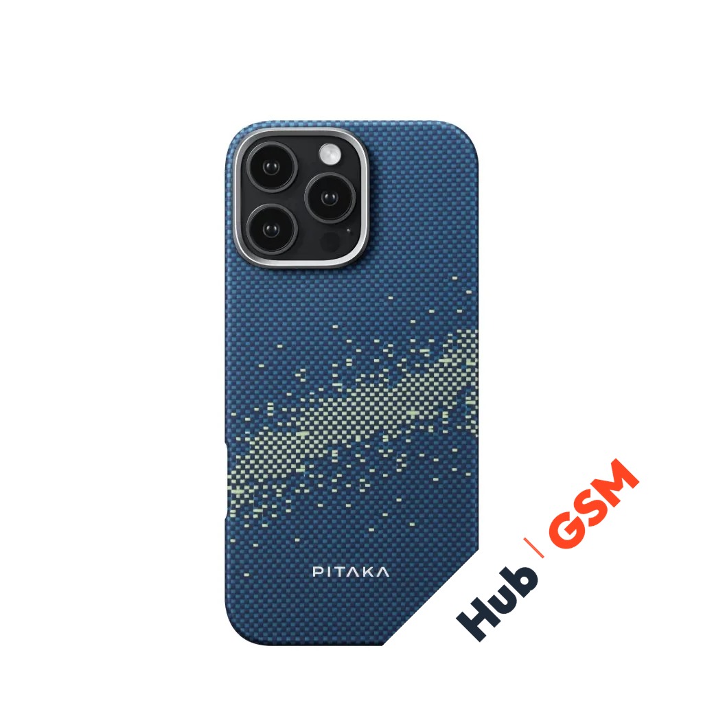 Чехол PITAKA Classic Case iPhone 16 Pro (Milky way galaxy)