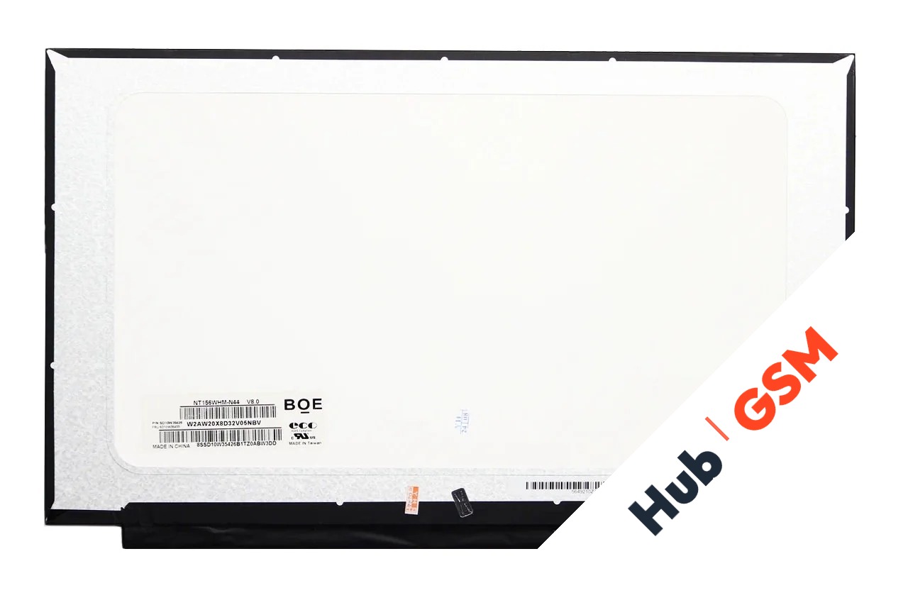 Матрица 15.6 1366x768 матовая LED 30 pin Slim 350mm (NT156WHM-N44 BR) без креплений 3.5 мм