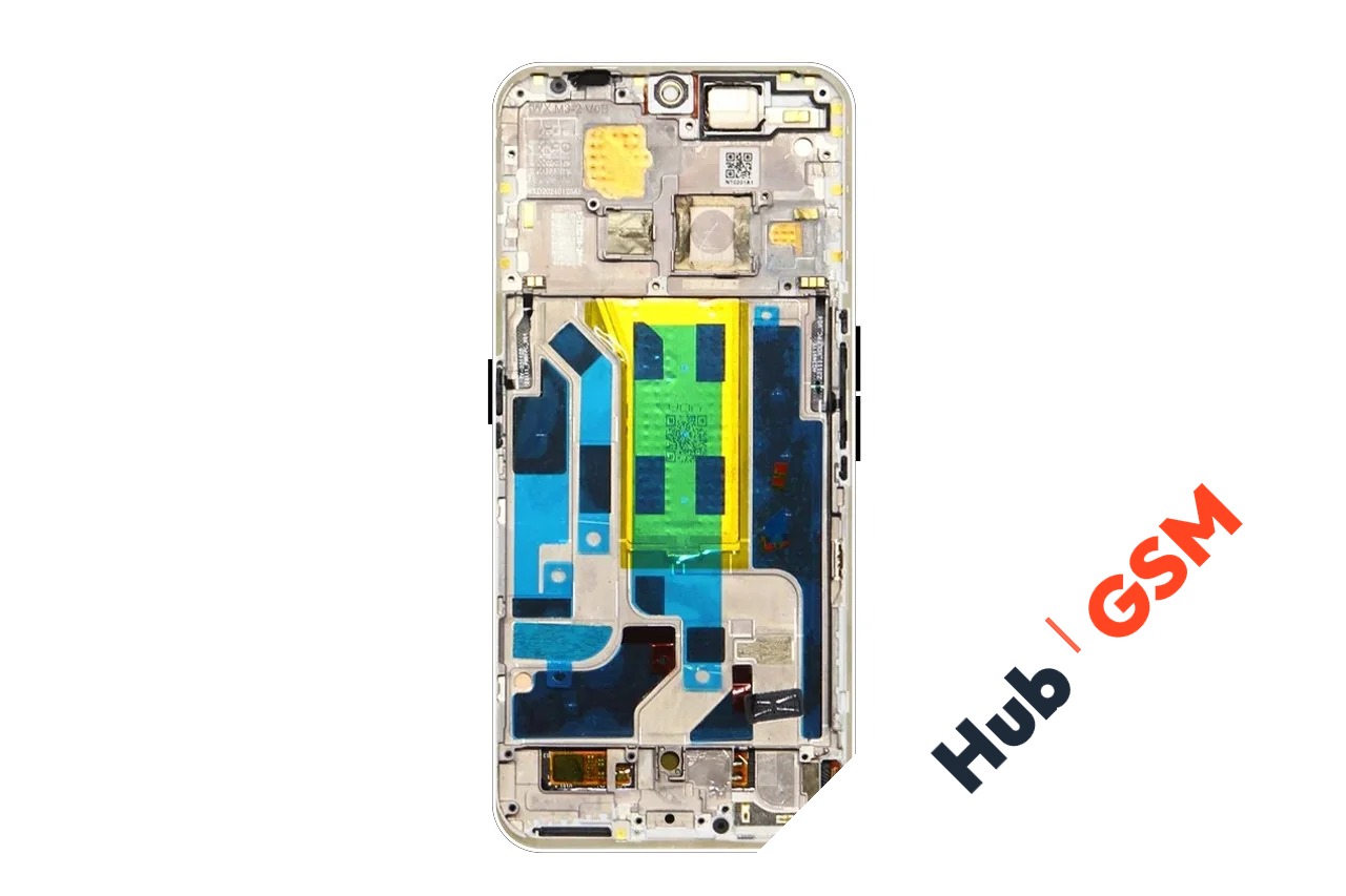Дисплей Nothing Phone 2A (Оригинал) (В рамке) (Белый) Hub GSM