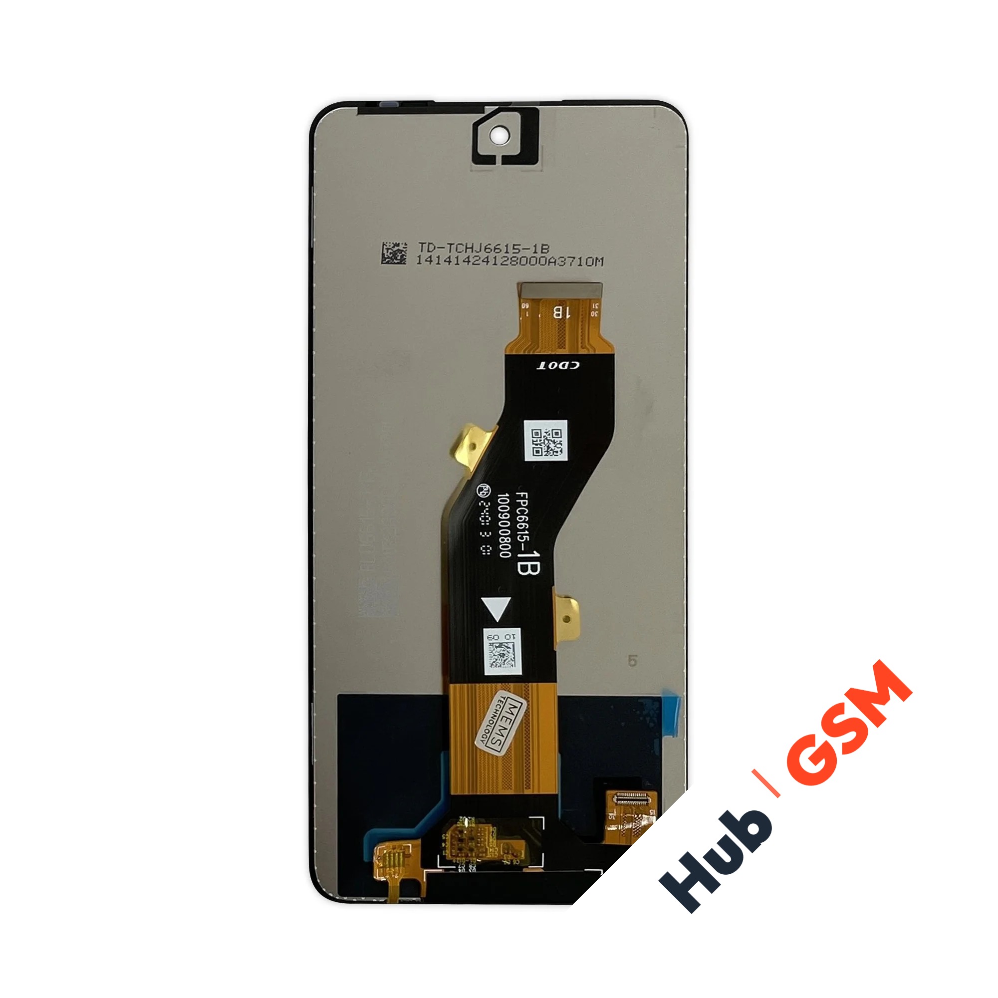 Дисплей Tecno Spark 20 (KJ5) (Оригинал) (Черный) Hub GSM