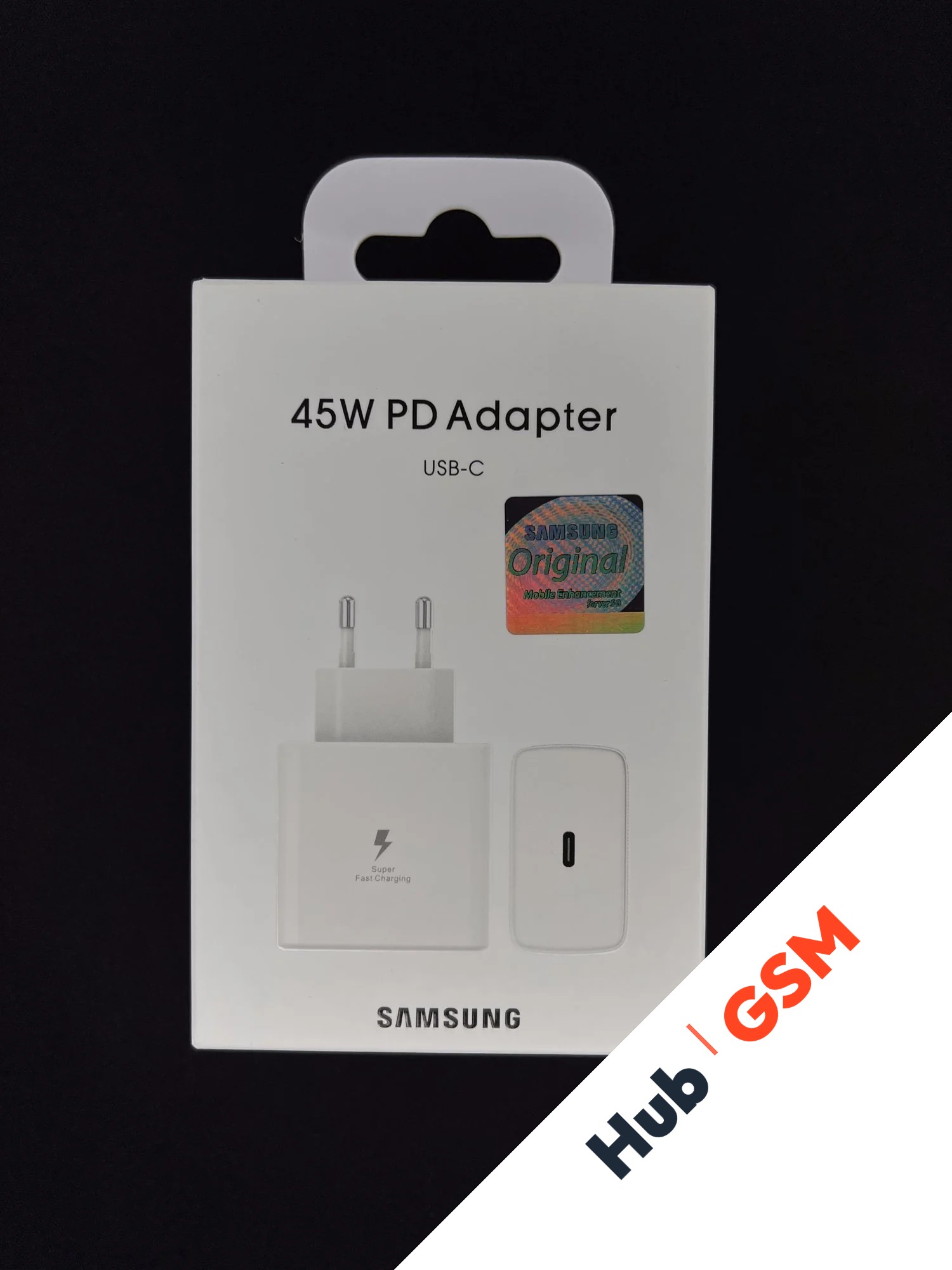 Сетевой адаптер Samsung 45W USB-C (Белый)
