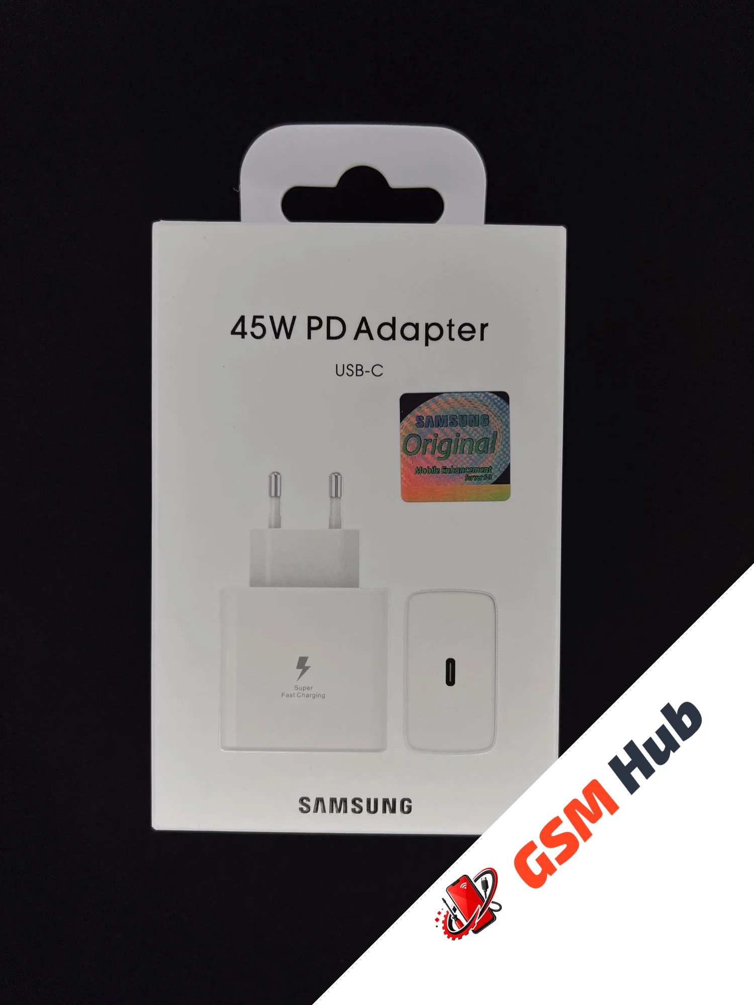 Сетевой адаптер Samsung 45W USB-C (Белый)