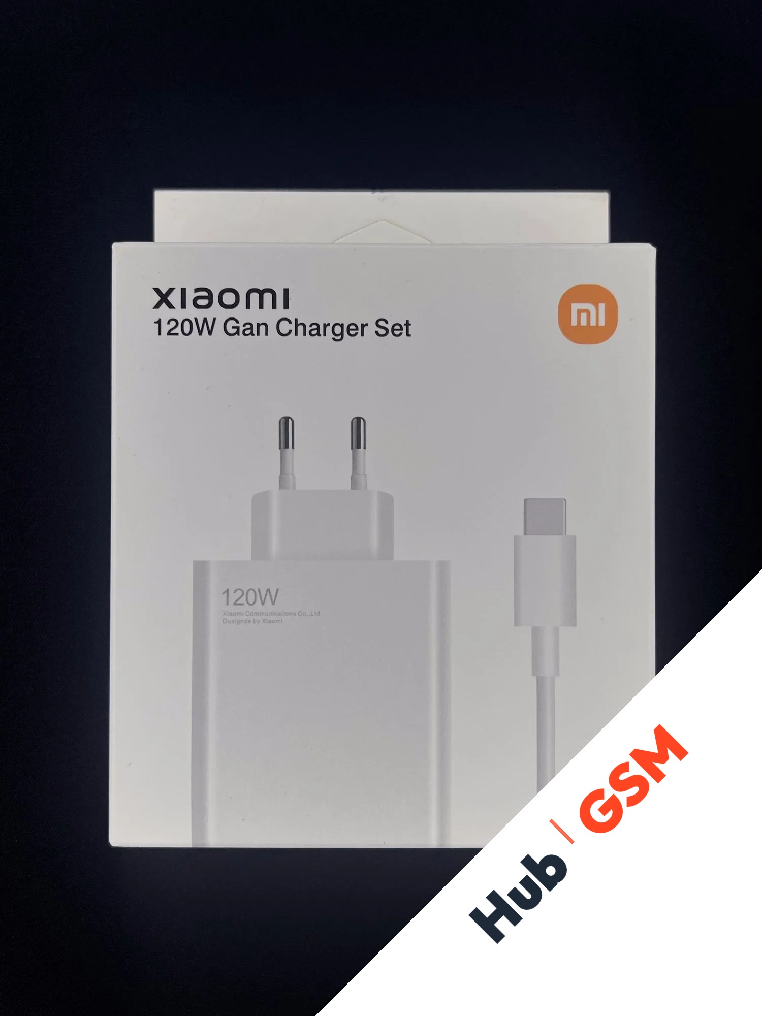 Адаптер питания Xiaomi 120W в комплекте с кабелем OR