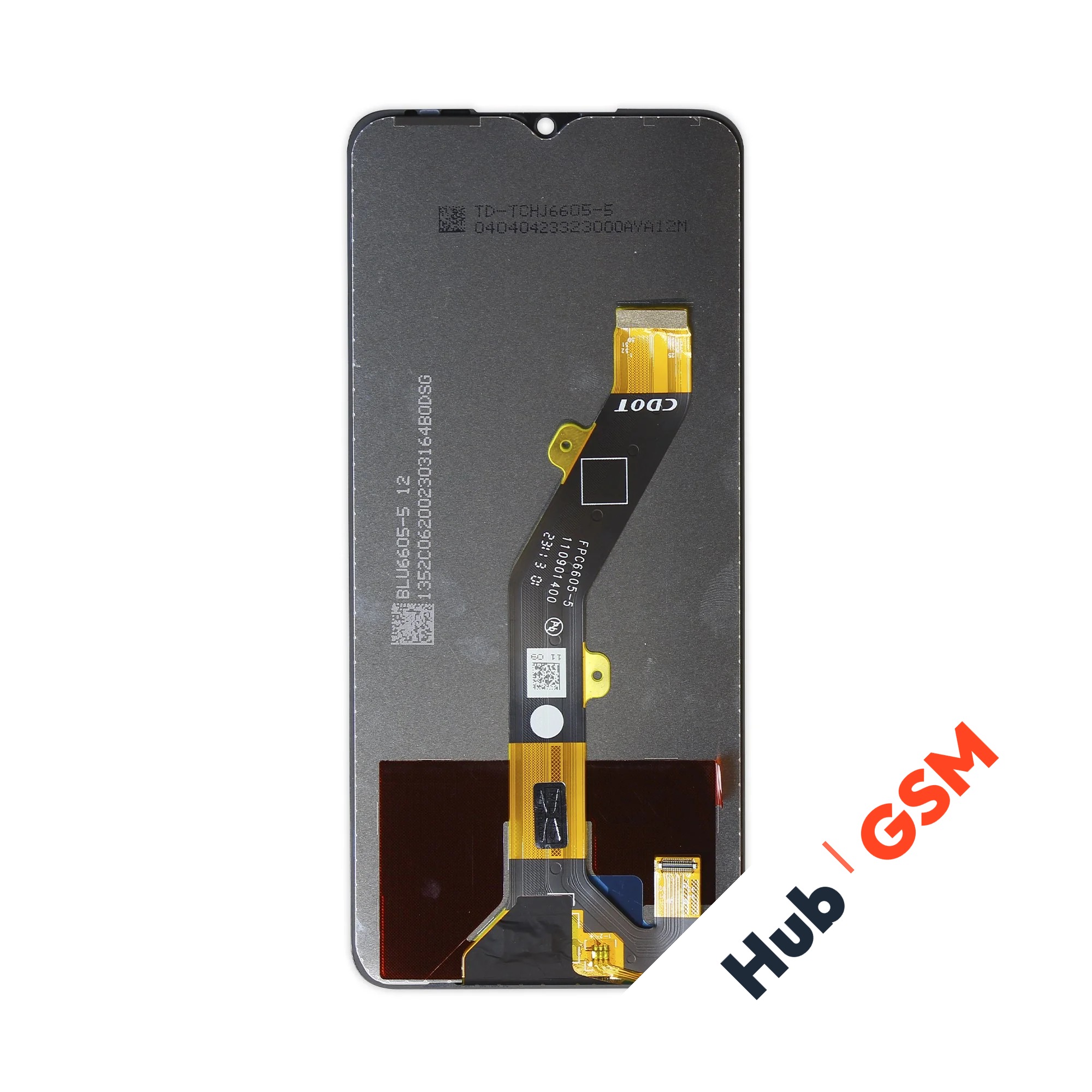 Дисплей Tecno Spark 10 (KI5q) / 10C (Kl5m) (Оригинал) (Черный) Hub GSM