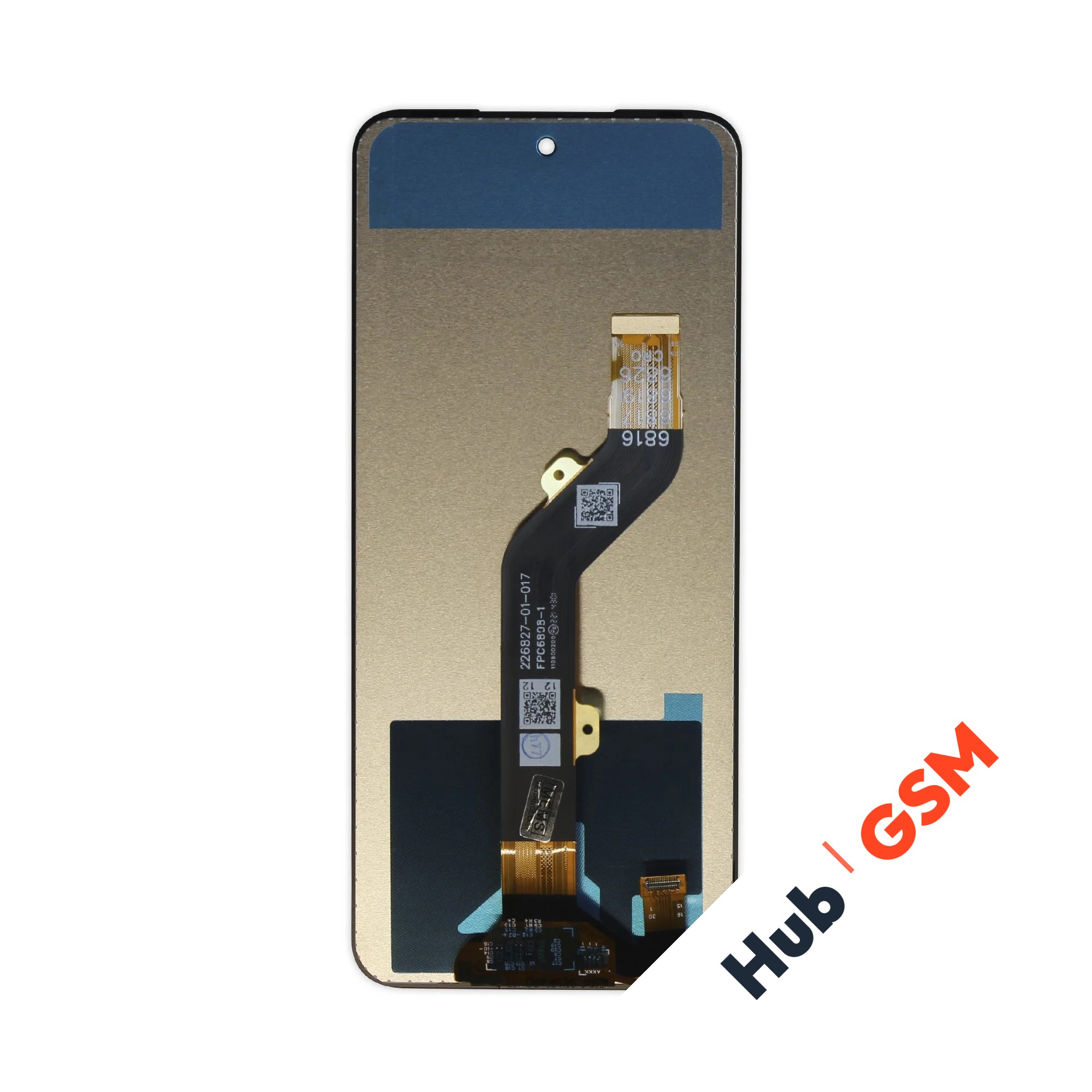 Дисплей Tecno Pova 4 (LG7n) (Оригинал) (Черный) Hub GSM