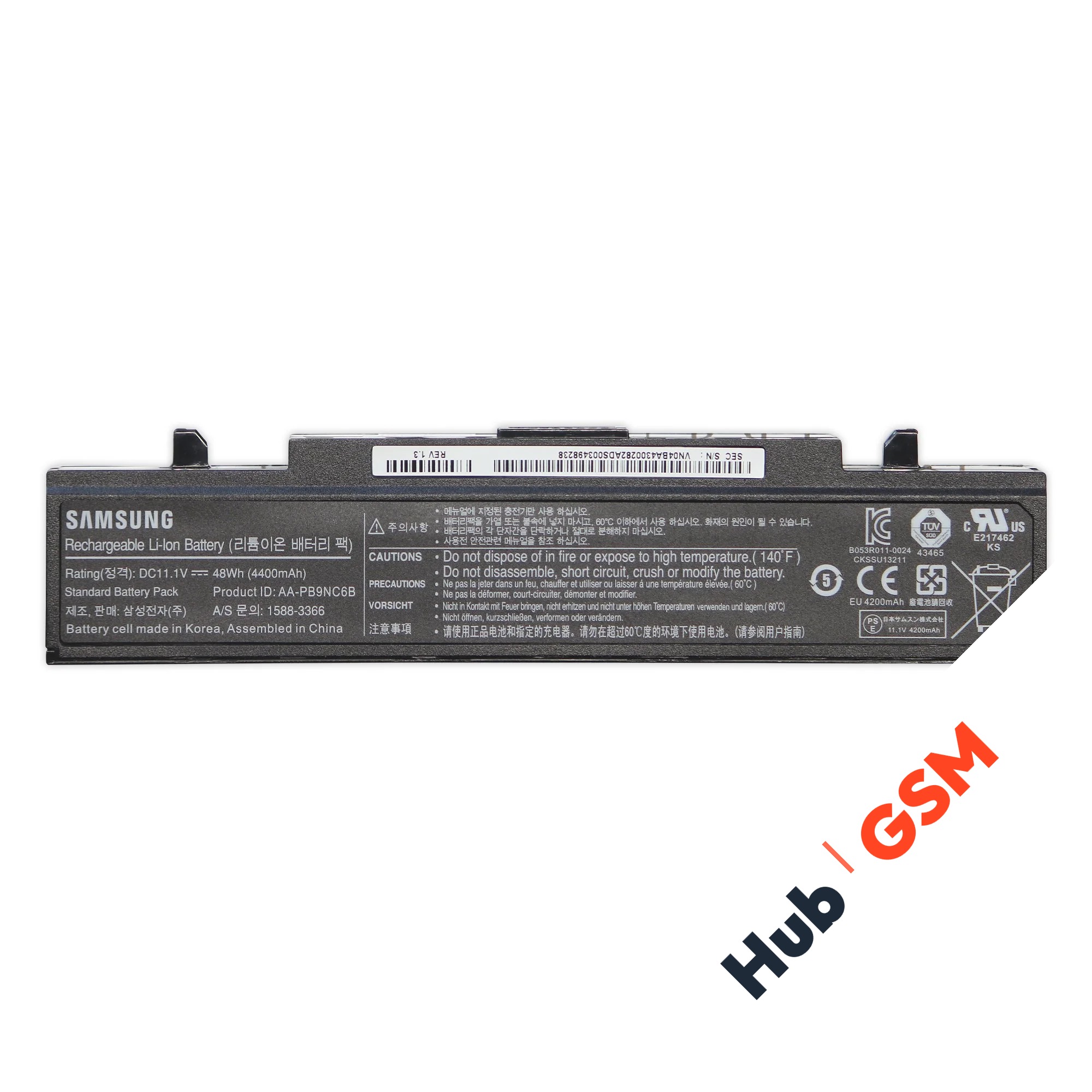 Аккумулятор Samsung R418/R420/R425/R428/R430/R468/R470/R480/R510/R517/R519/.../R522/11.1V/5200mAh