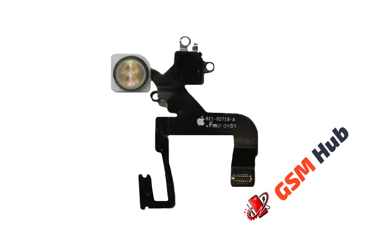 Шлейф вспышки и микрофона iPhone 12 Pro Оригинал