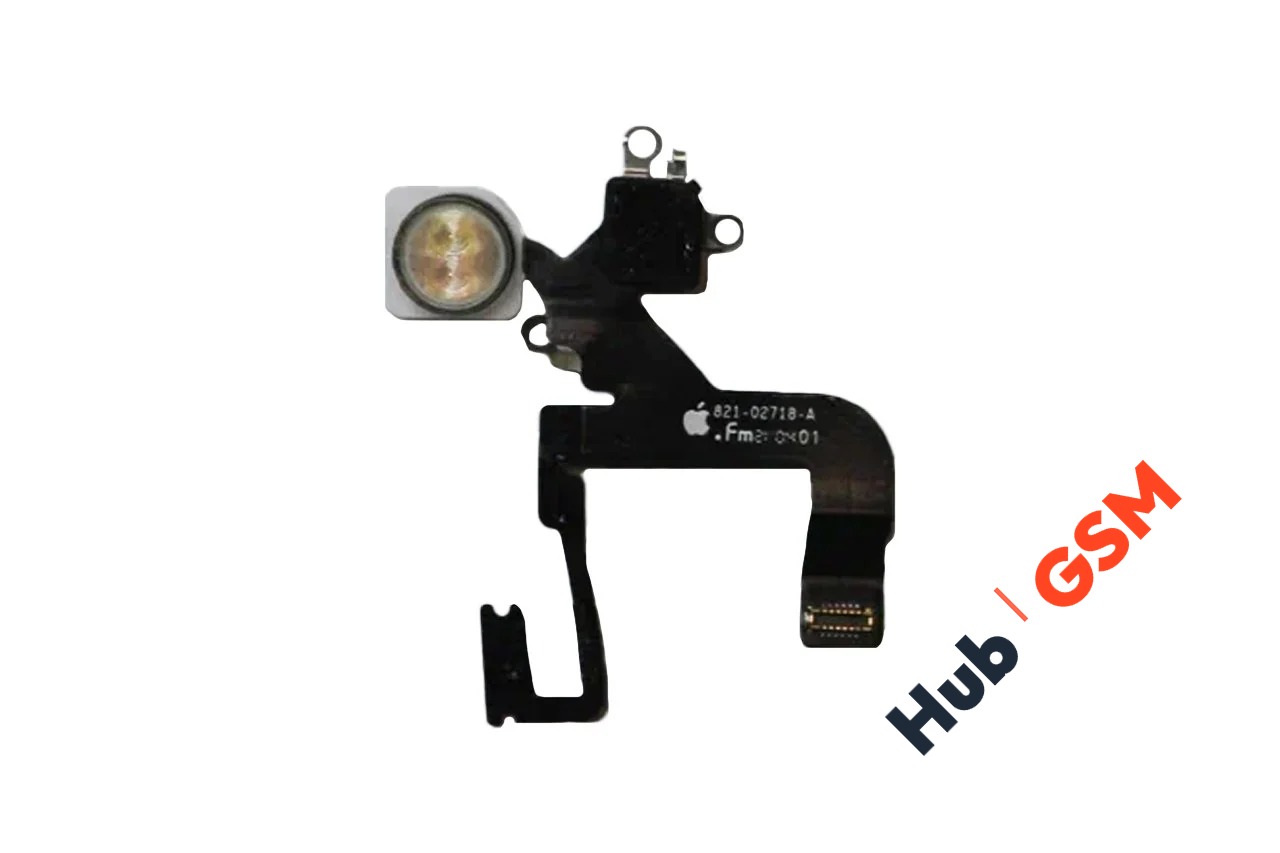 Шлейф вспышки и микрофона iPhone 12 Pro Оригинал