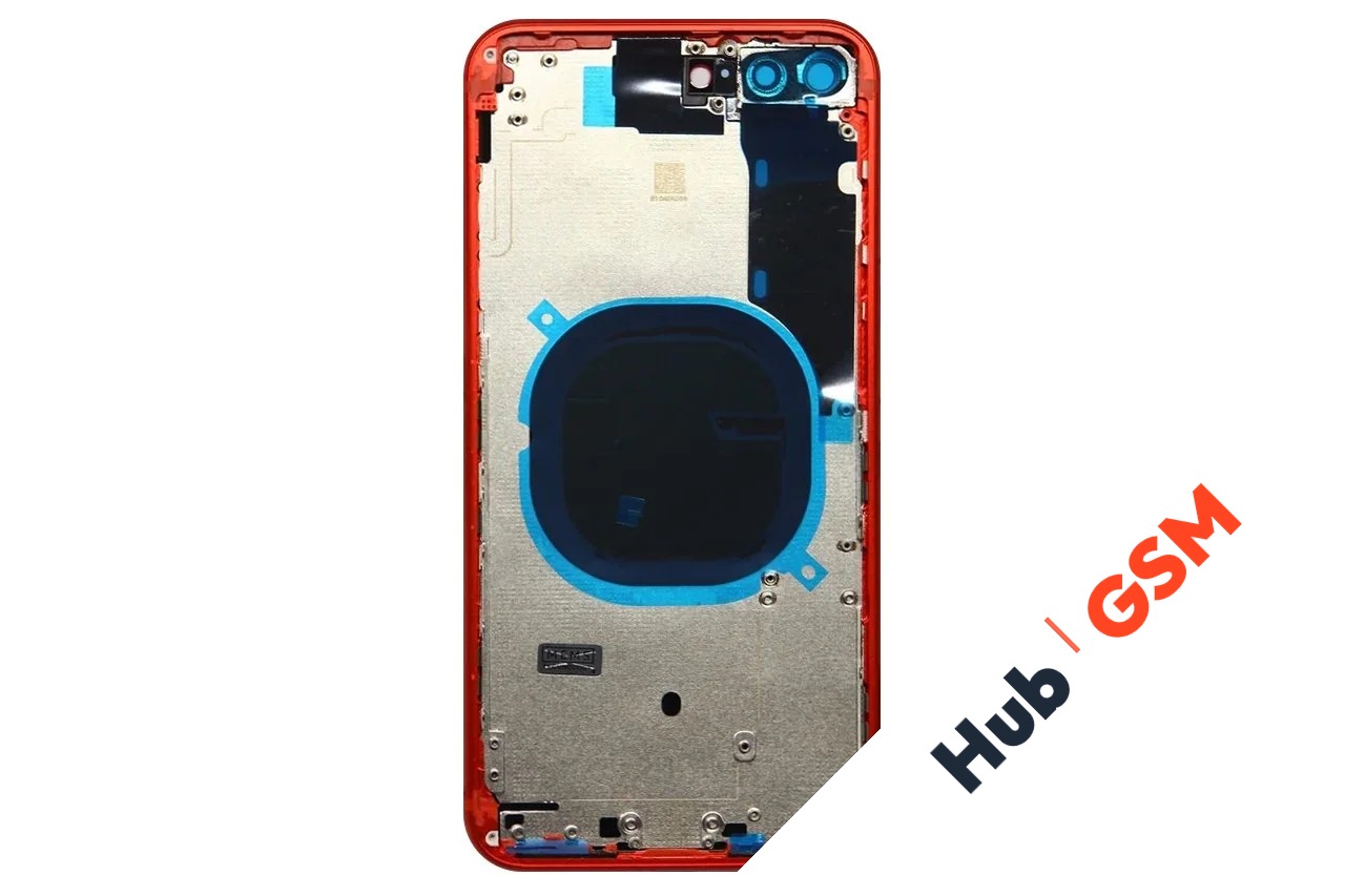 Корпус с кнопками iPhone 8 Plus Оригинал (Red)