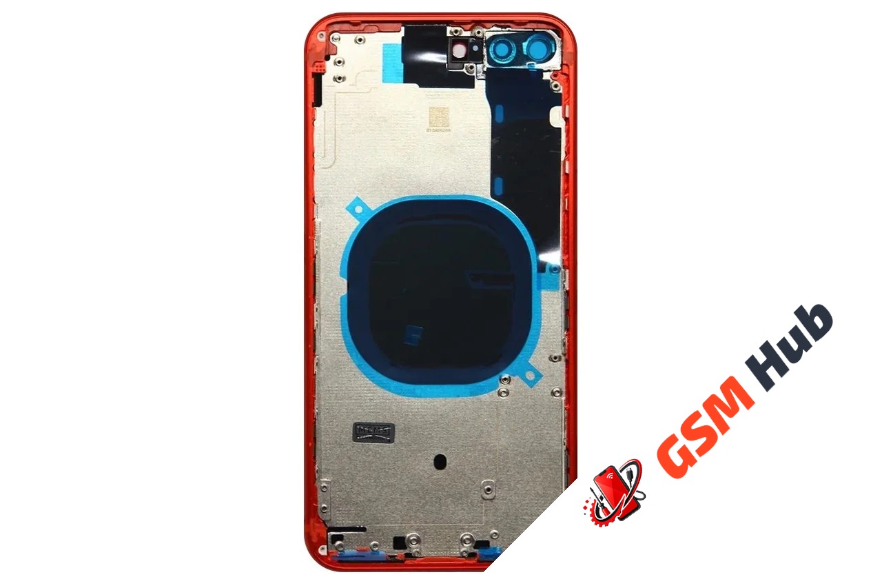Корпус с кнопками iPhone 8 Plus Оригинал (Red)