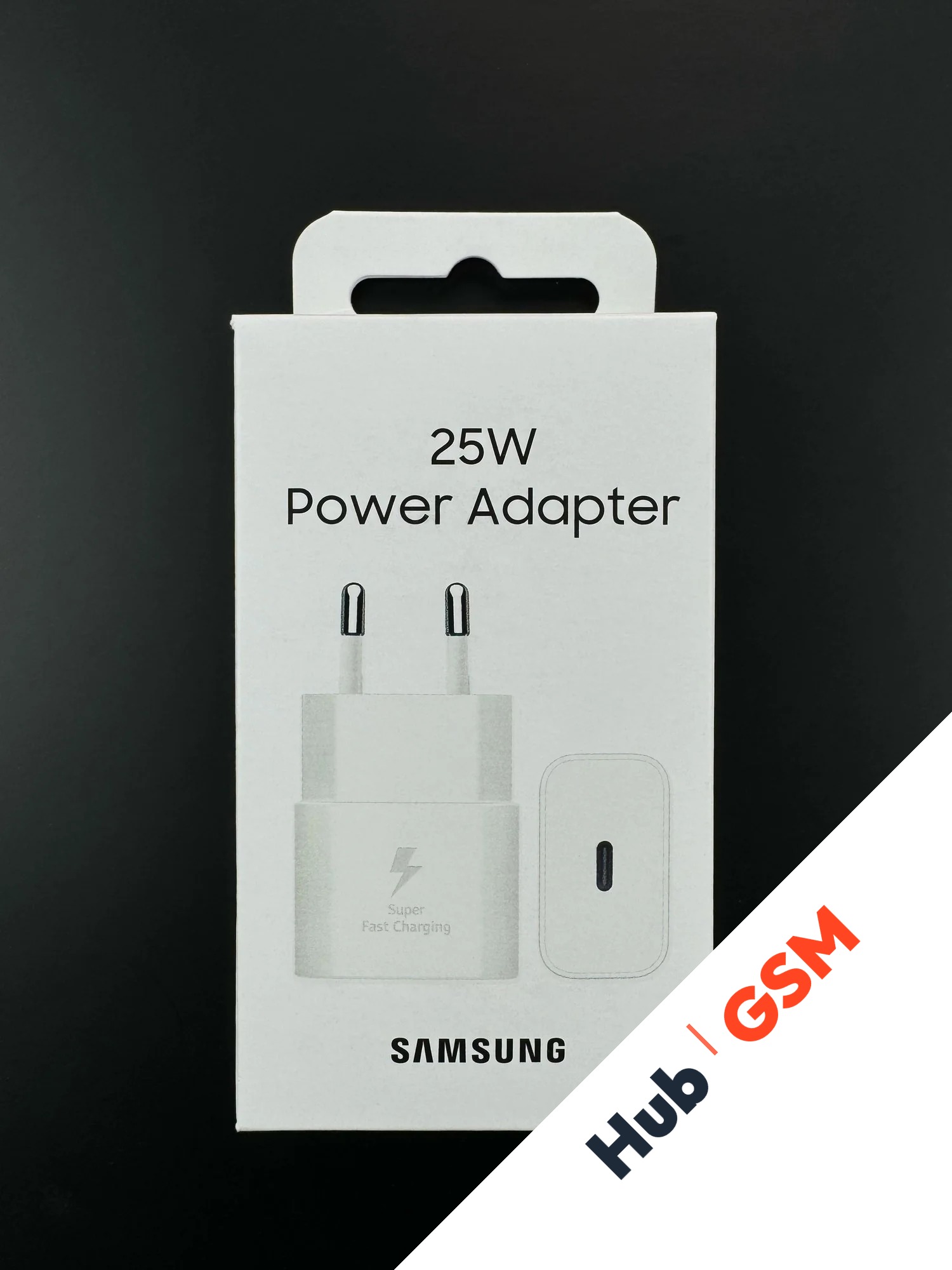 Сетевой адаптер Samsung 25W USB-C (Белый) Service Pack 100% Оригинал