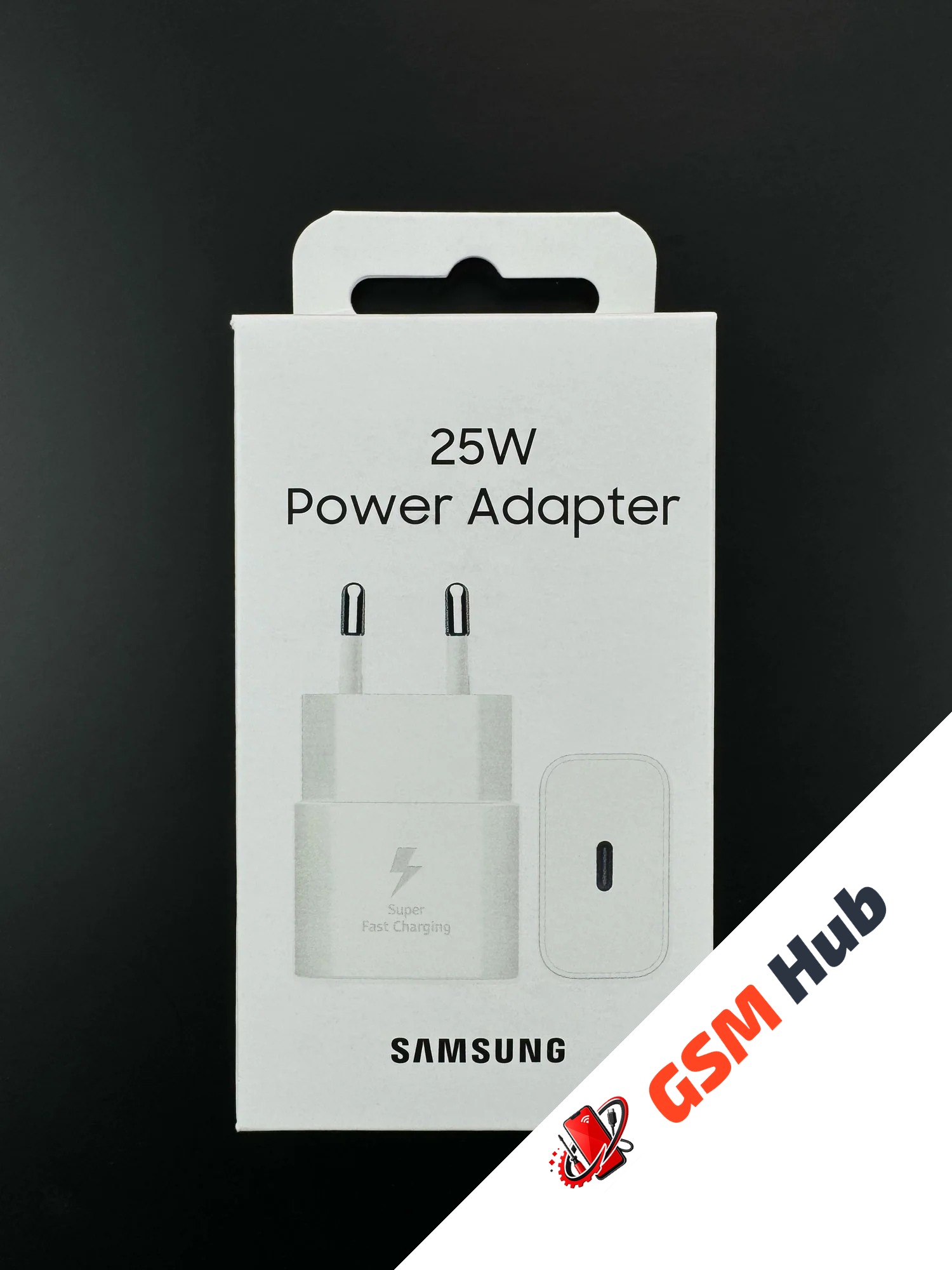 Сетевой адаптер Samsung 25W USB-C (Белый) Service Pack 100% Оригинал