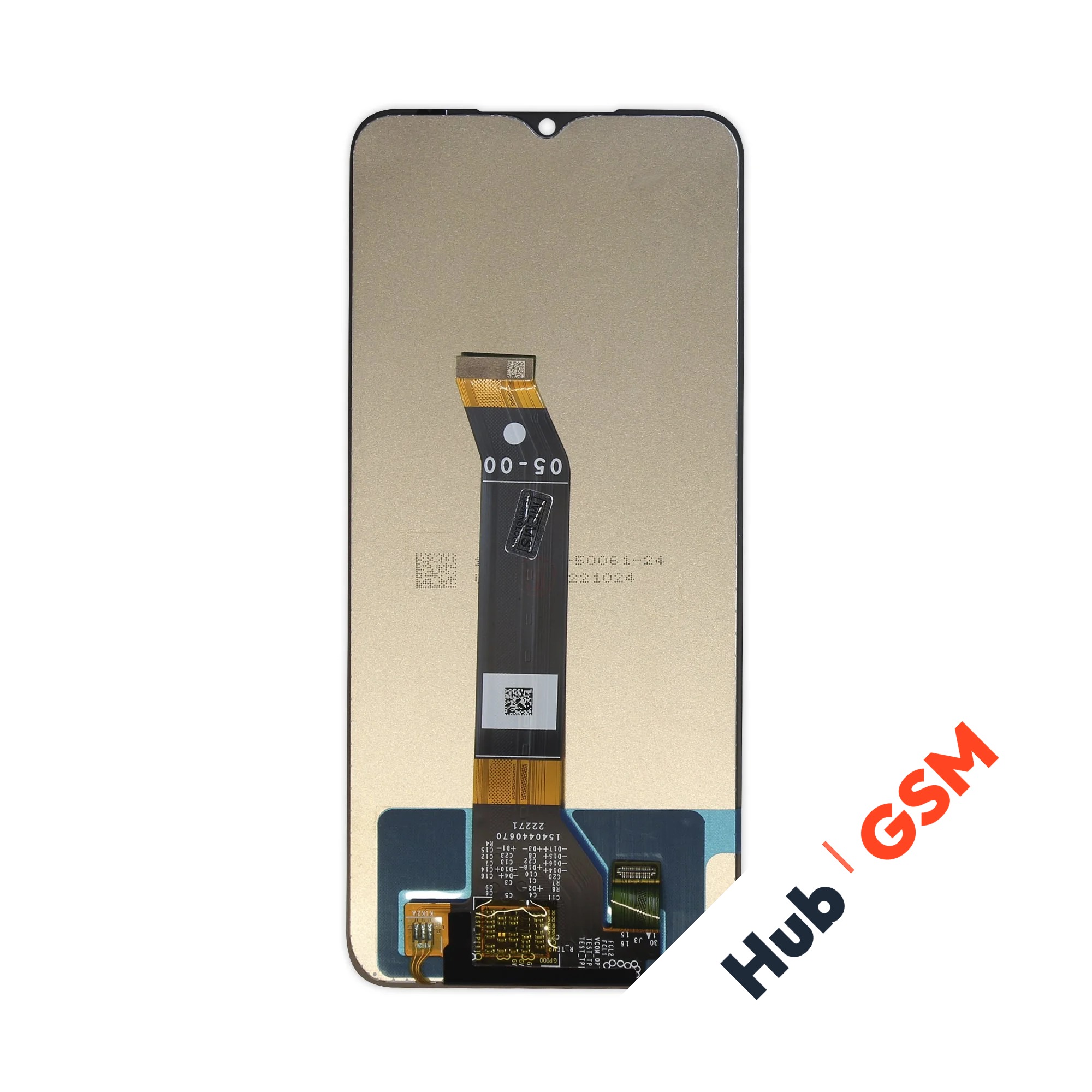Дисплей Xiaomi Poco M5 (22071219CG) / Redmi Note 11E (rev.05-00) (Оригинал) (Черный) Hub GSM