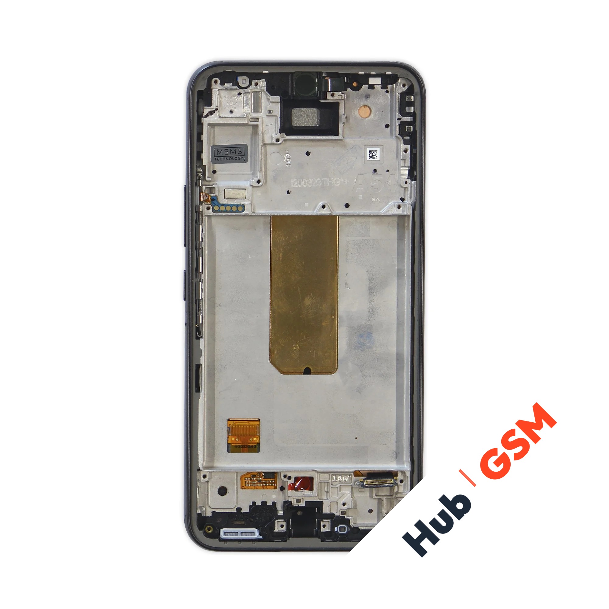 Дисплей Samsung Galaxy A54 (A546E) (Original REF) (В рамке) (Черный) Hub GSM
