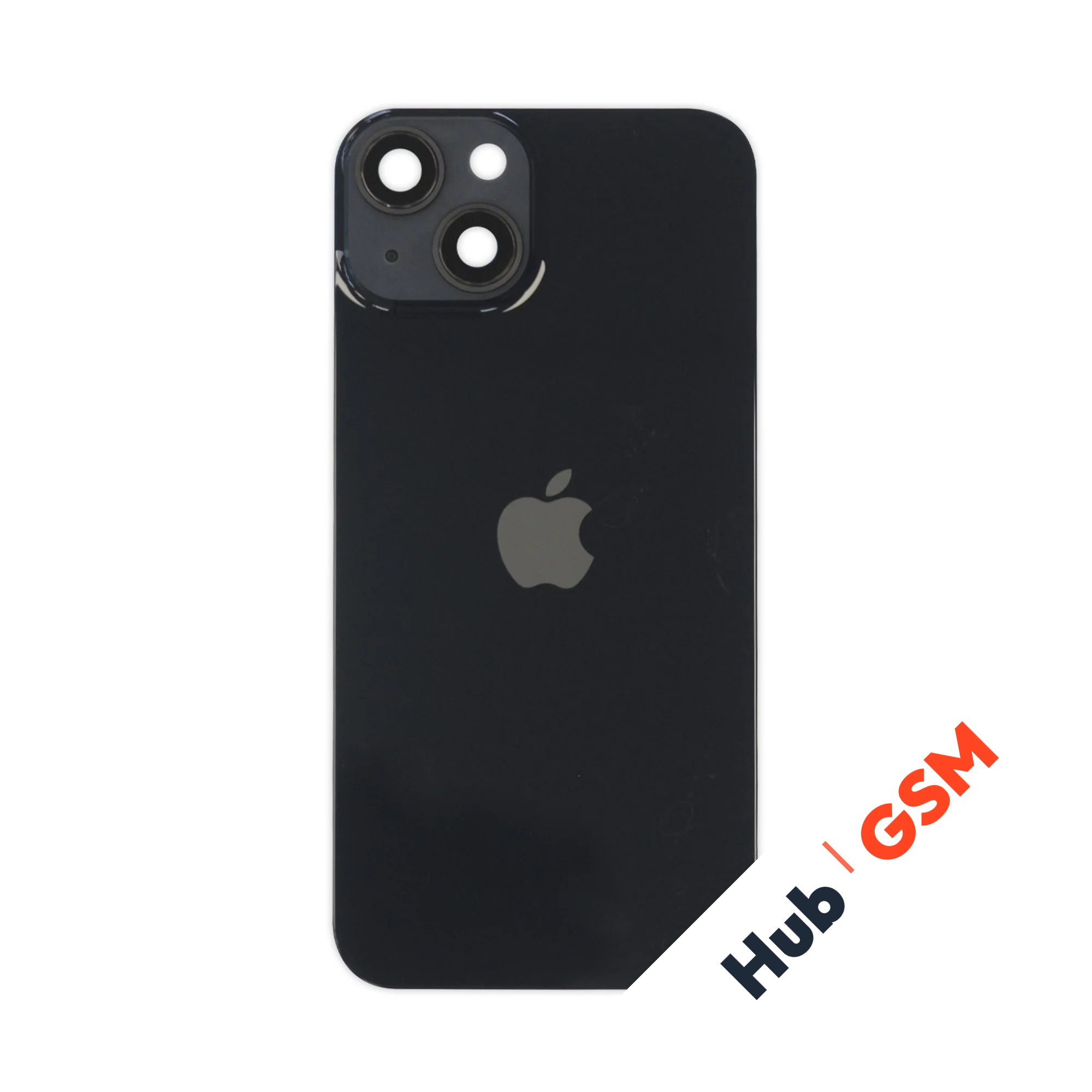 Задняя крышка (стекло) в сборе с рамкой iPhone 14 Оригинал (Midnight)
