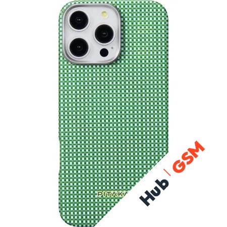 Чехол PITAKA Slim Case iPhone 16 Pro (Forest)