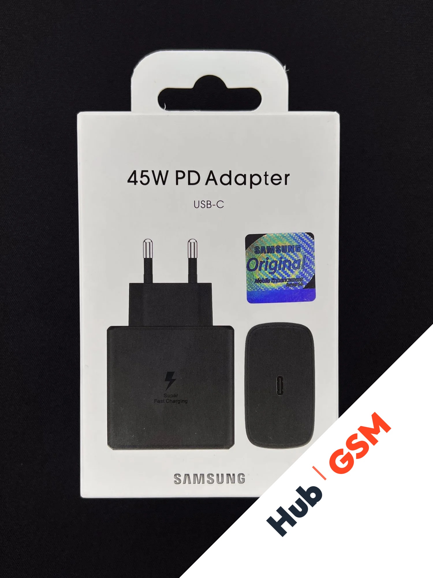 Сетевой адаптер Samsung 45W USB-C (Черный)