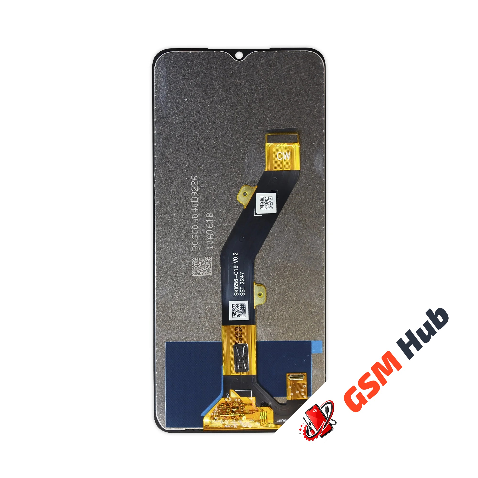 Дисплей Infinix Hot 30i (X669) (Оригинал) (Черный) KRYON