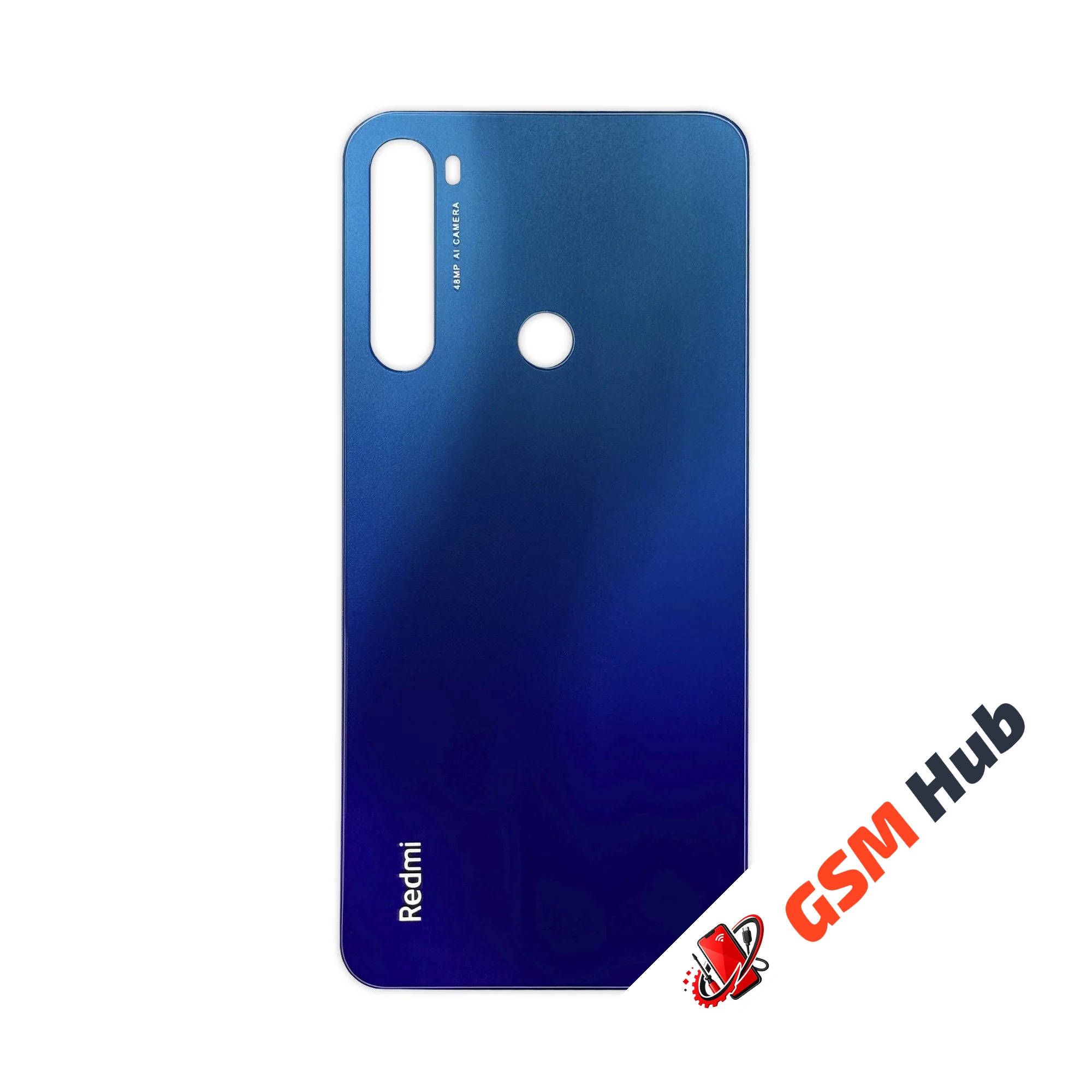 Задняя крышка Xiaomi Redmi Note 8 (M1908C3JG) / Redmi Note 8 2021 (M1908C3JGG) (Синий) Premium