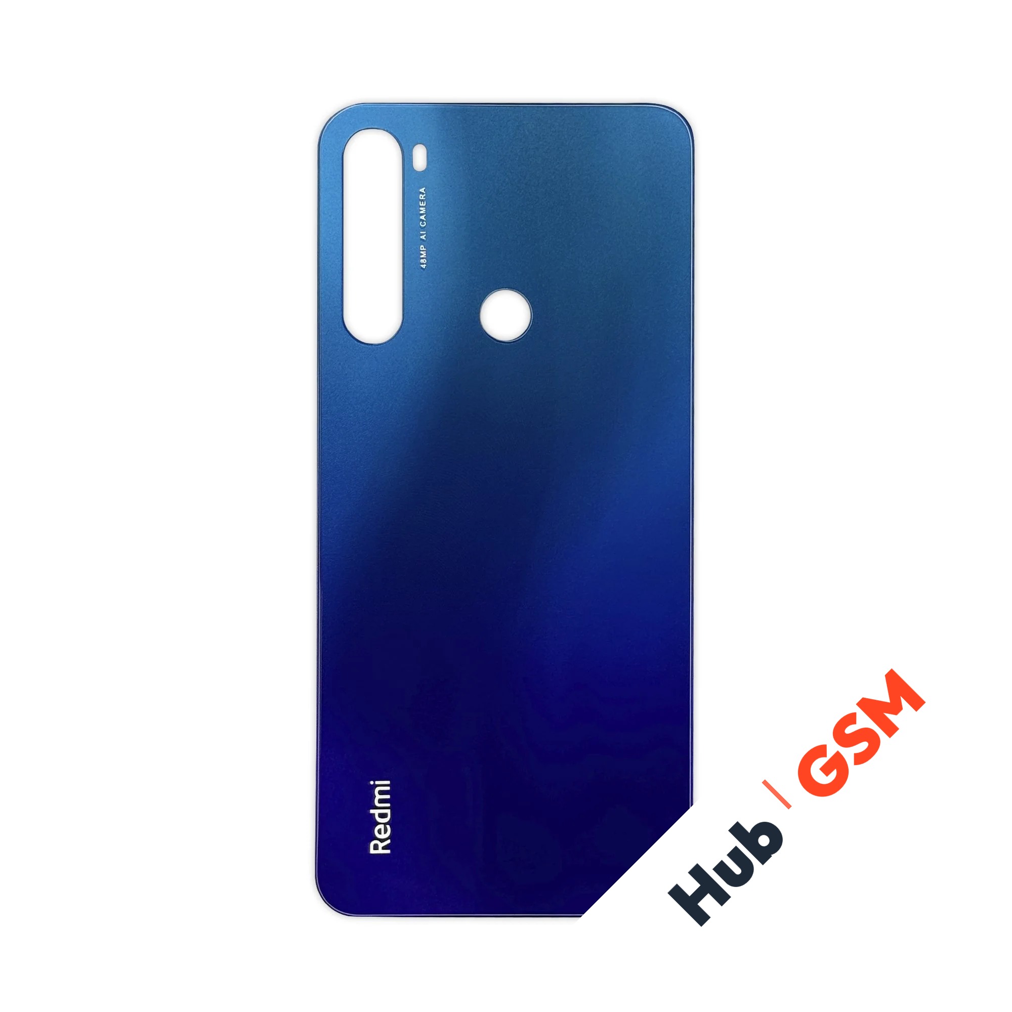 Задняя крышка Xiaomi Redmi Note 8 (M1908C3JG) / Redmi Note 8 2021 (M1908C3JGG) (Синий) Premium