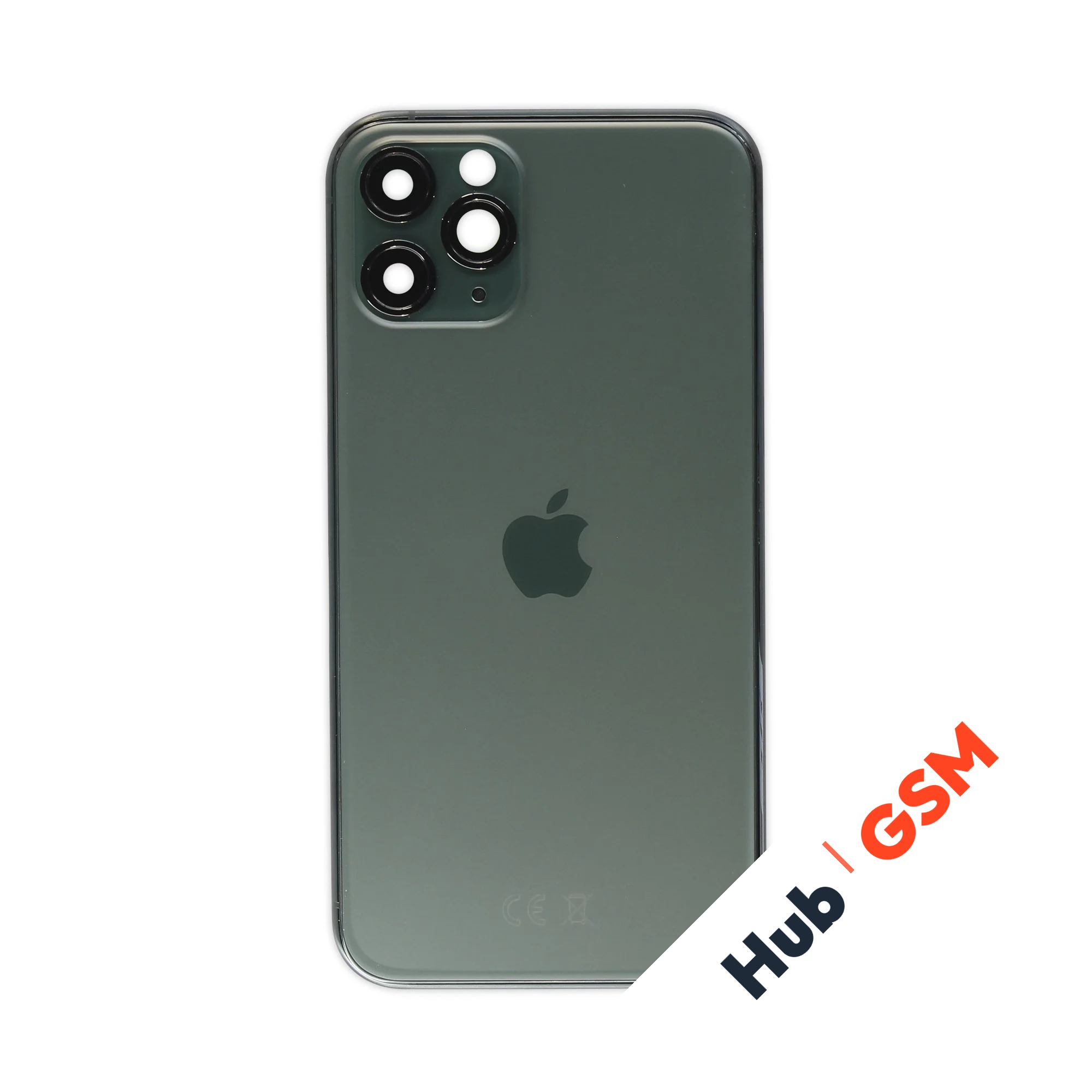 Корпус с кнопками iPhone 11 Pro Оригинал (Dark green)