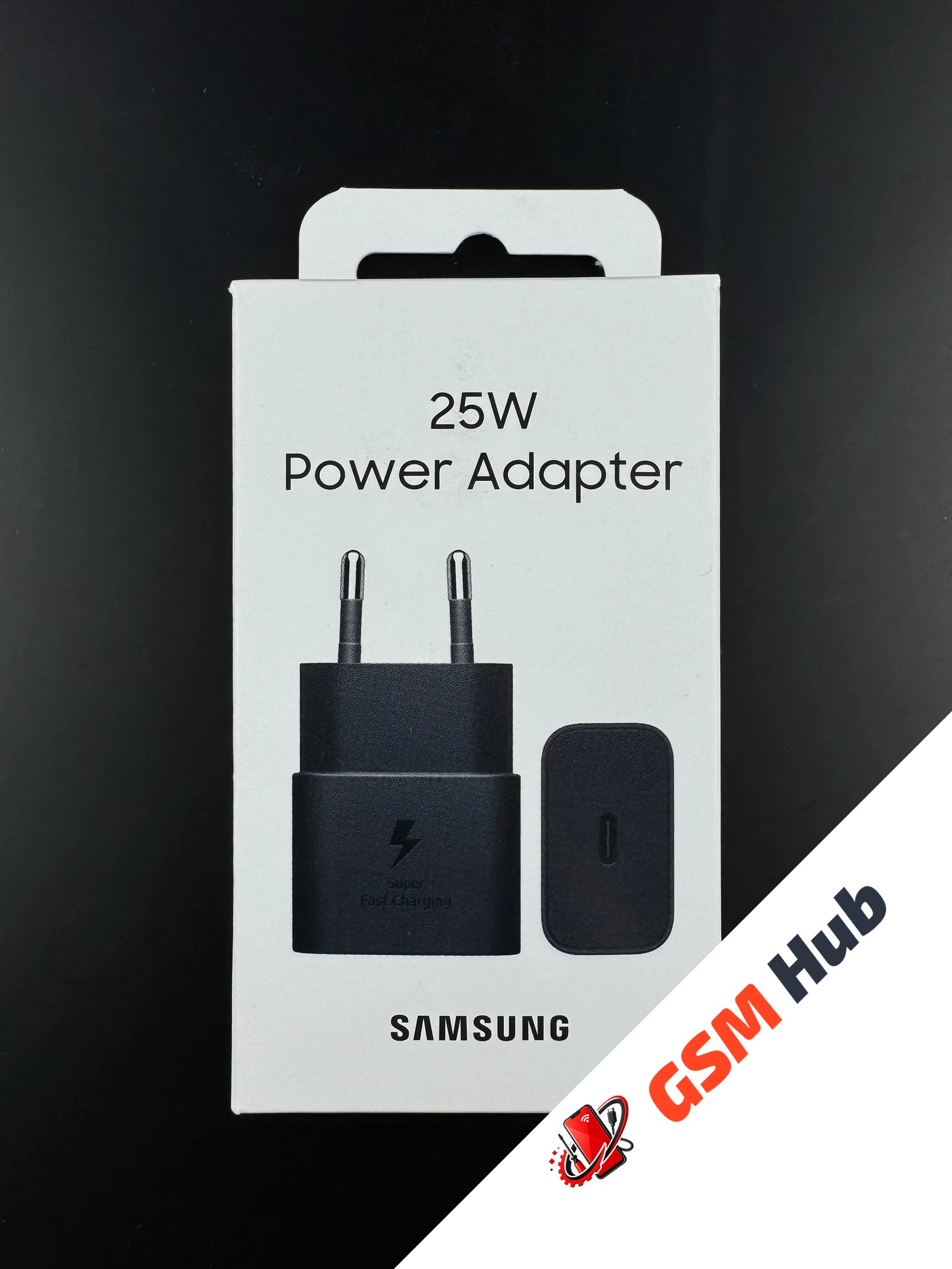 Сетевой адаптер Samsung 25W USB-C (Черный) Service Pack 100% Оригинал